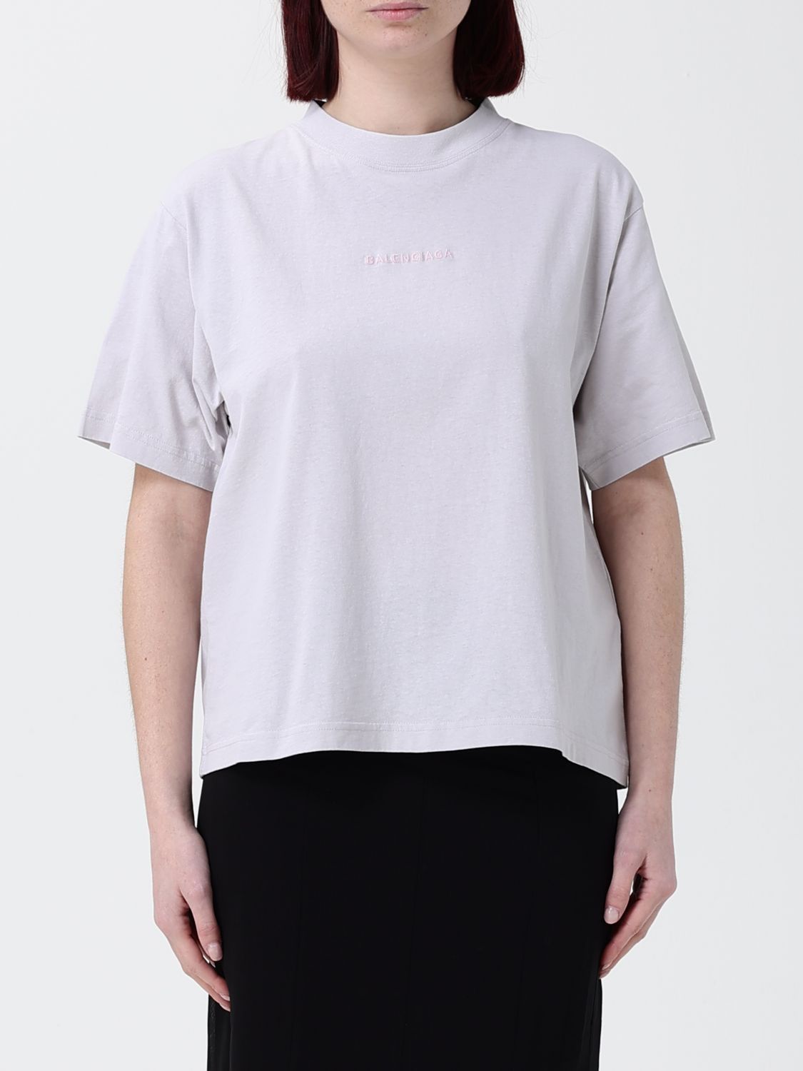 Balenciaga Balenciaga T-Shirt Woman Yellow Cream Size S / US 4 / IT 40 - 1 Thumbnail
