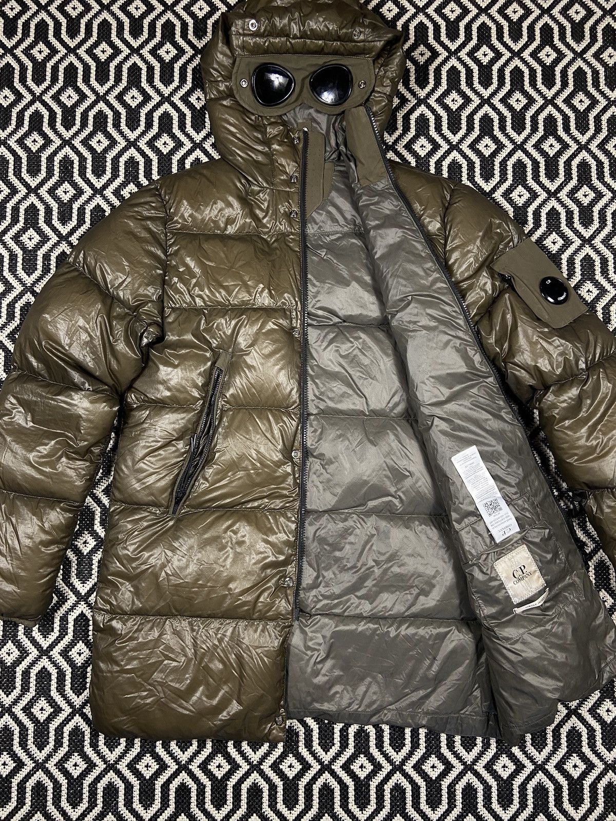 C.P. Company Puffer Jacket Goggle Jacket D.D. Shell Down Jacket Size US S / EU 44-46 / 1 - 10 Thumbnail