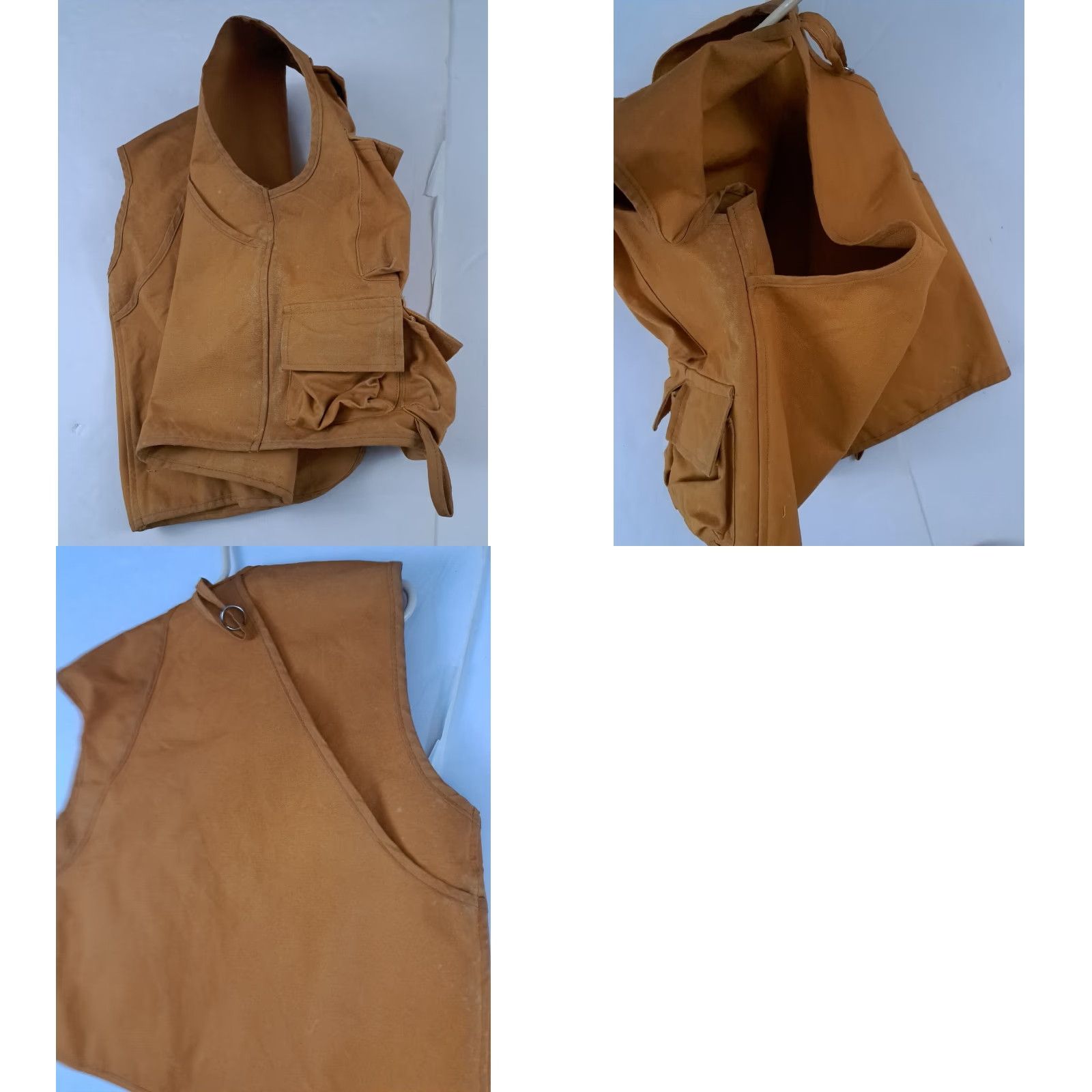 CLOSED VINTAGE Columbia Canvas Fishing-Hunting Vest Zipper Close & Pockets Small Size US S / EU 44-46 / 1 - 8 Thumbnail