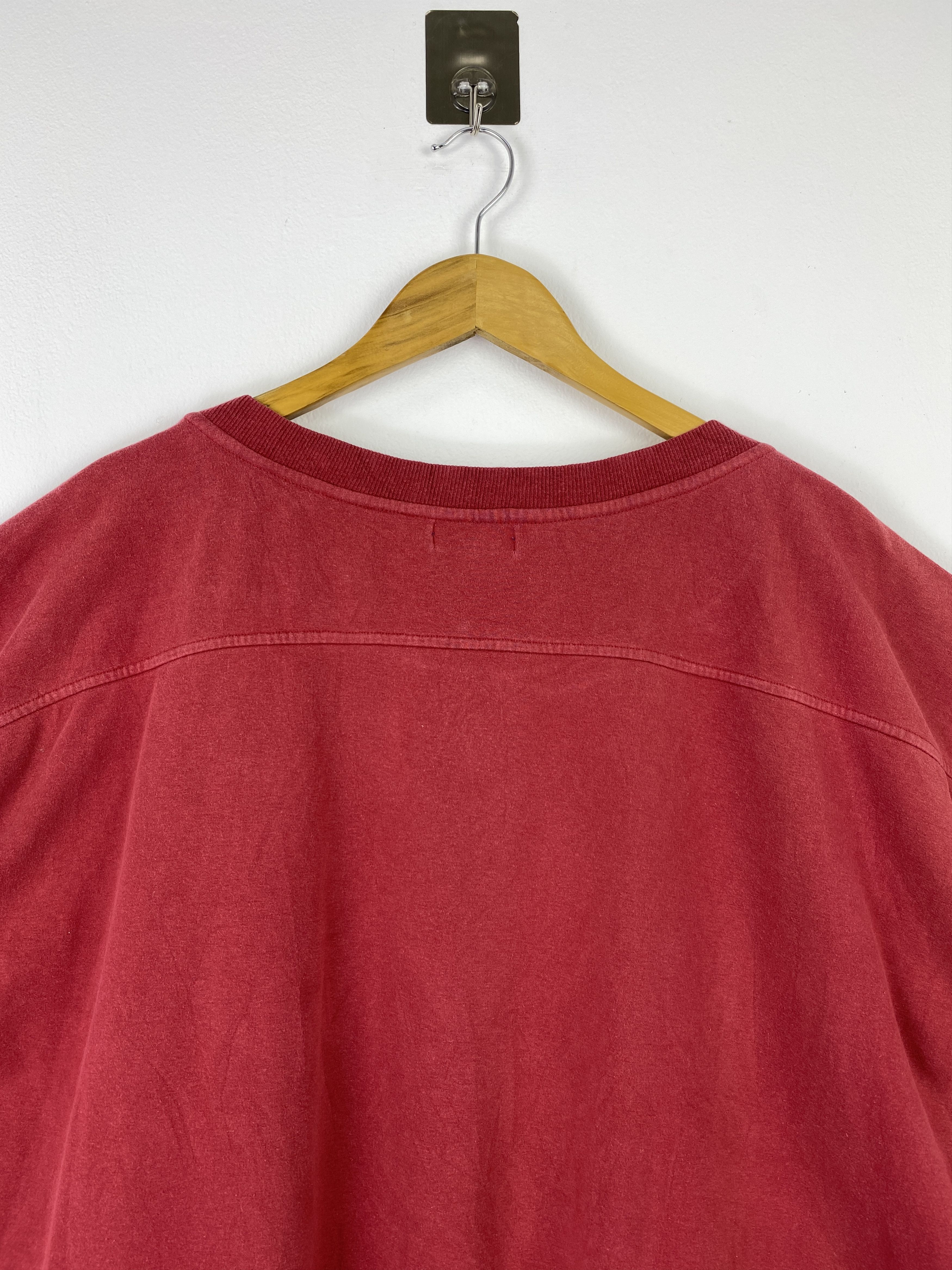 Burberry Vintage Burberrys Big Logo Short Sleeve Shirt SH0483 Size US XL / EU 56 / 4 - 4 Thumbnail