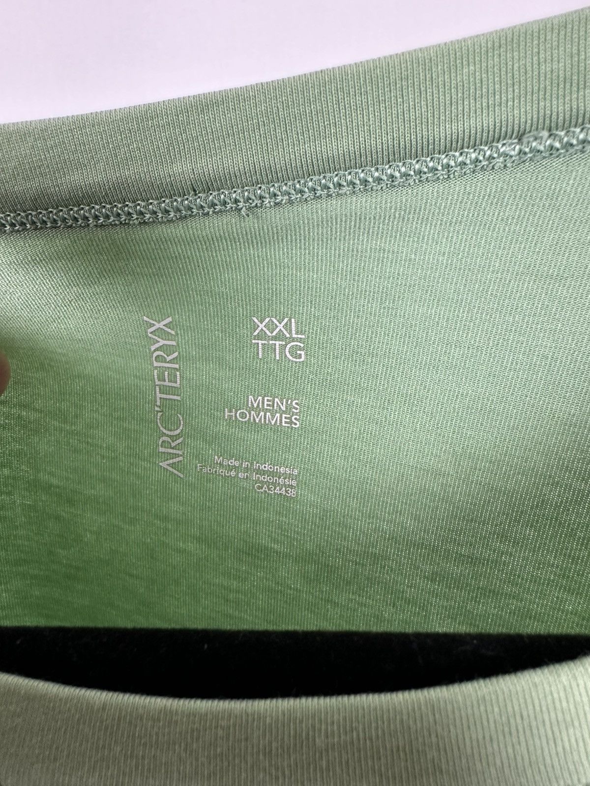 Arc'teryx Arc’teryx Captive T-Shirt Men’s XXL Light Green – Like New Size US XXL / EU 58 / 5 - 5 Thumbnail