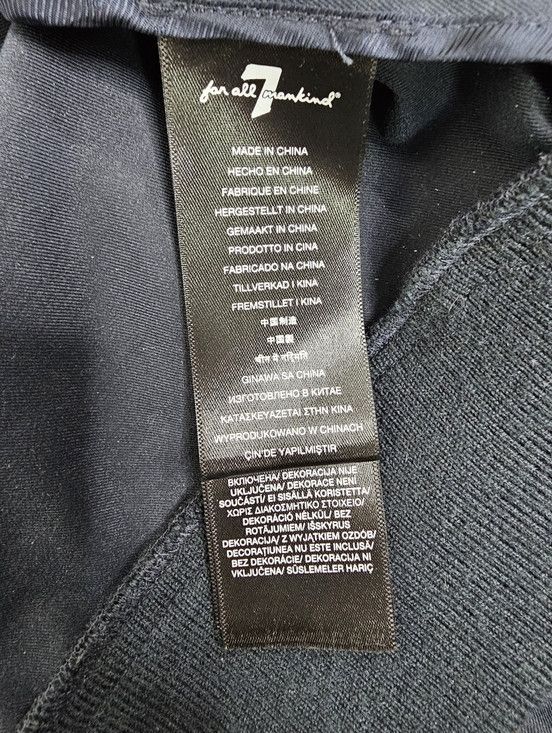 7 For All Mankind 7 For All Mankind Tech Series Bomber Jacket Navy Blue XXL Size US XXL / EU 58 / 5 - 9 Thumbnail