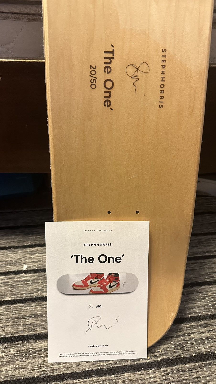 Designer Steph Morris The One Skateboard Deck 20/50 Size ONE SIZE - 3 Thumbnail