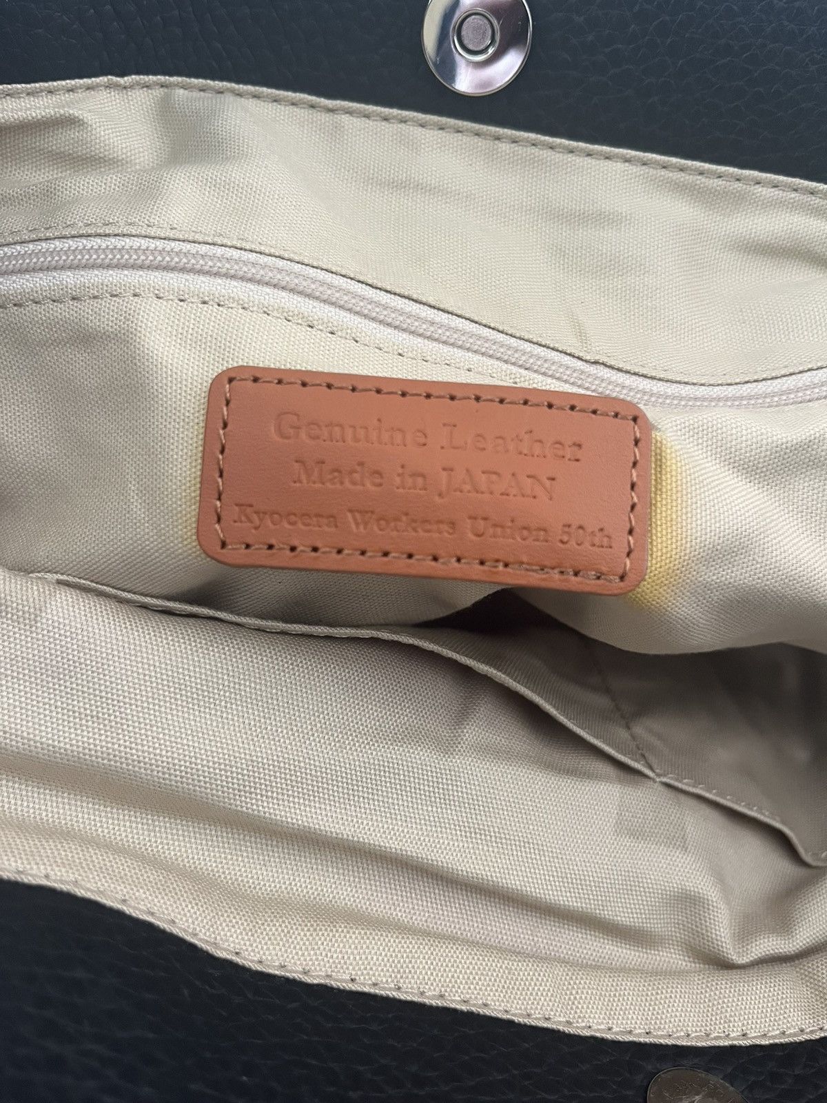 Japanese Brand × Vintage Vintage ever onward tote bag leather Size ONE SIZE - 10 Thumbnail
