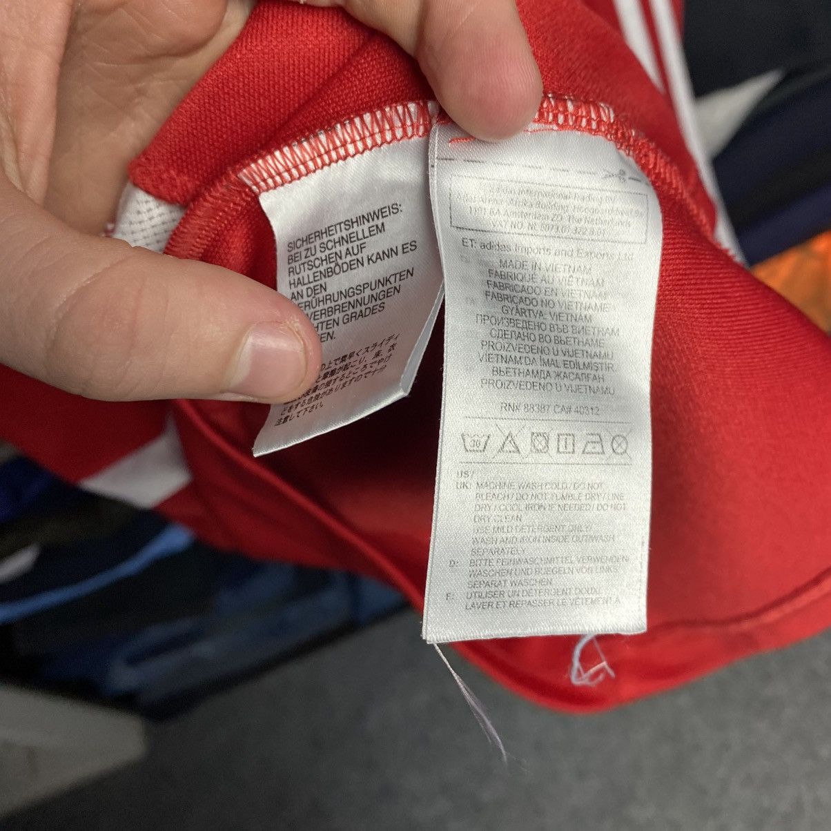 Adidas Mens Adidas Red Bull New York 2019 Soccer sweatshirt size XS Size US XS / EU 42 / 0 - 7 Thumbnail