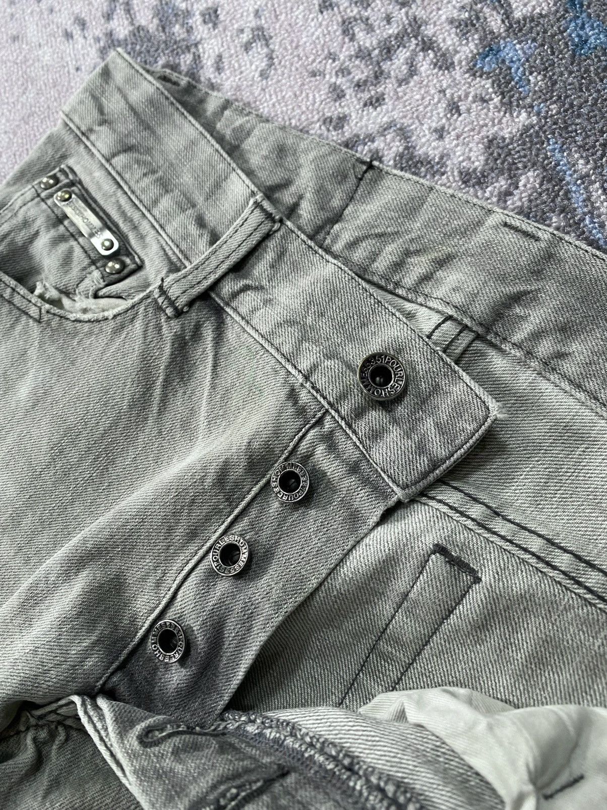 5351 POUR LES HOMMES Distressed Jeans Size US 32 / EU 48 - 7 Thumbnail