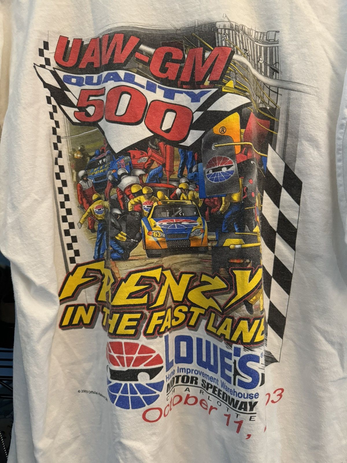 NASCAR × Vintage Vintage Nascar Motor speedway tee Size US XL / EU 56 / 4 - 6 Thumbnail