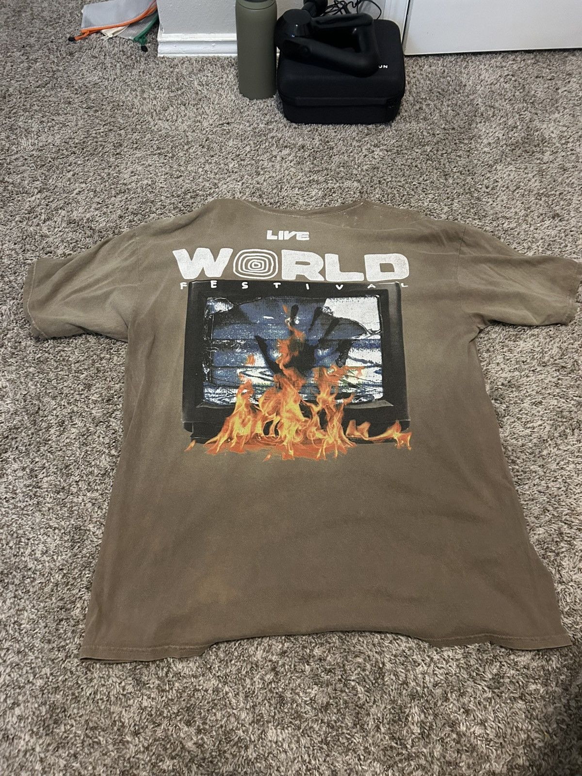 Travis Scott Astroworld Travis Scott tee Size US XL / EU 56 / 4 - 3 Thumbnail
