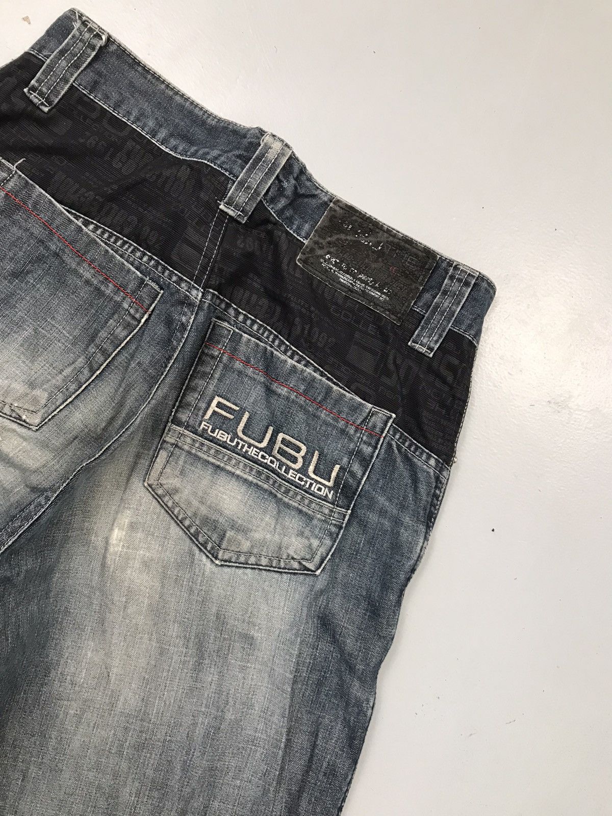 Fubu Vintage Fubu damaged denim Size US 32 / EU 48 - 11 Thumbnail
