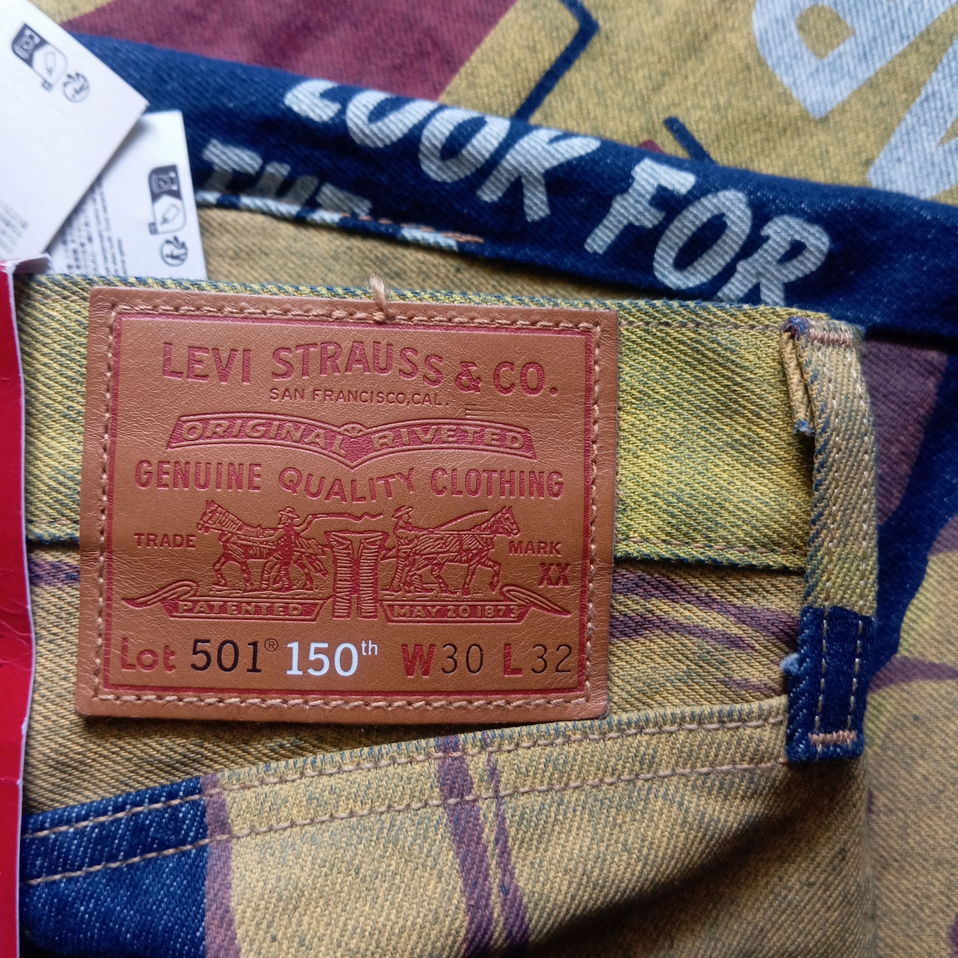 Levi's Levi's 501 150th Anniversary edition long pants Size US 30 / EU 46 - 5 Thumbnail