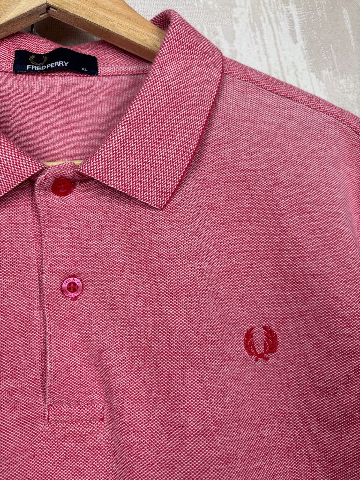 Fred Perry Fred Perry Polo T-shirt Red/White Size US XL / EU 56 / 4 - 6 Thumbnail