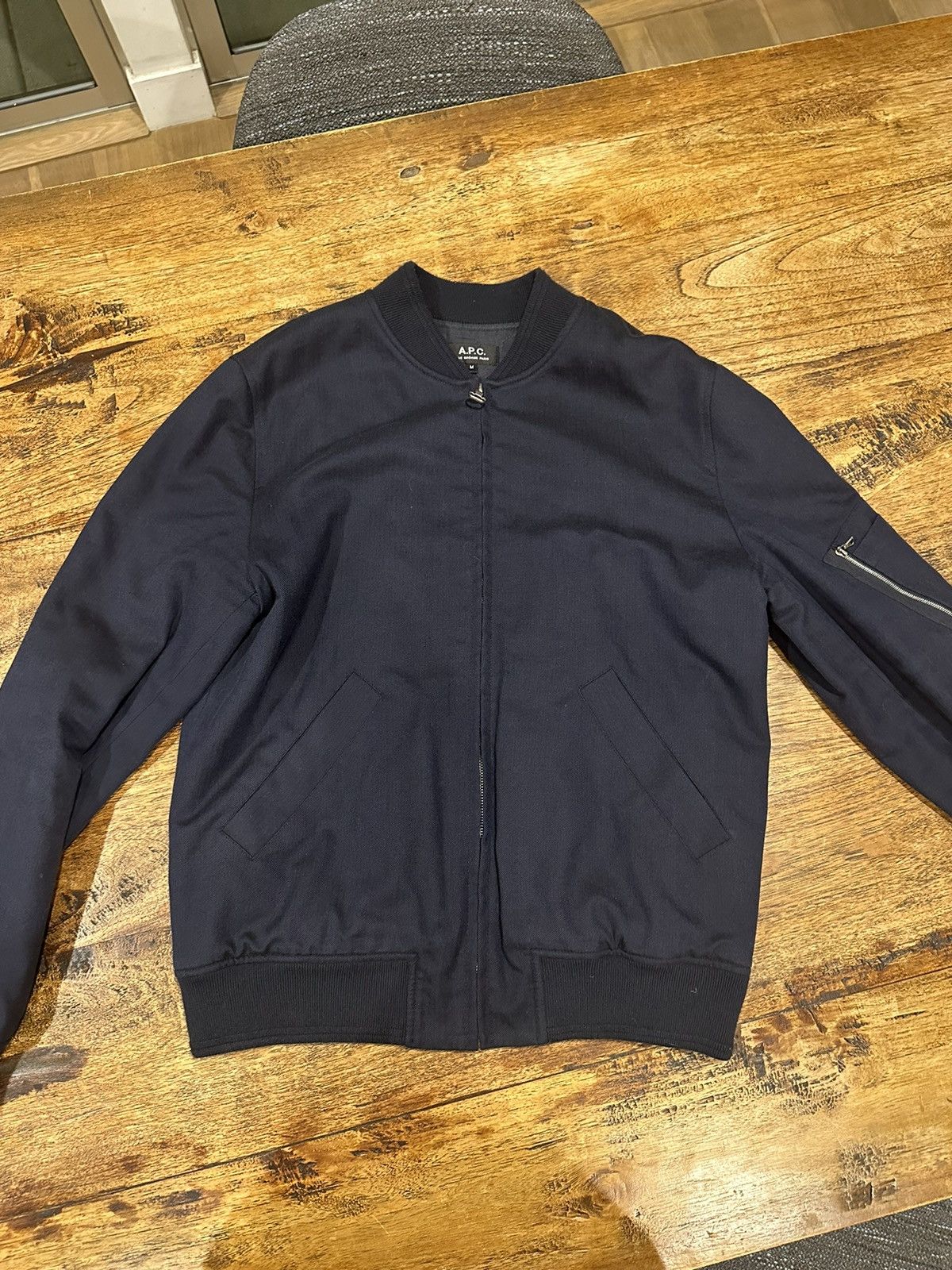 A.P.C. A.P.C. Bomber Jacket Size US M / EU 48-50 / 2 - 2 Thumbnail