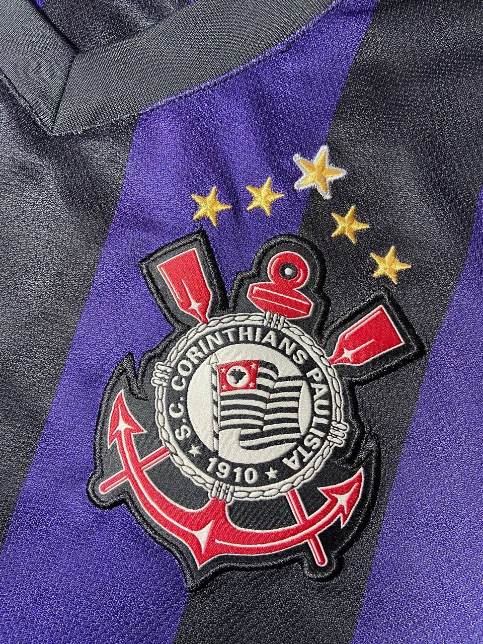 Nike Ronaldo R9 Football Jersey Corinthians Paulista 2009 Brazil Size US L / EU 52-54 / 3 - 9 Thumbnail