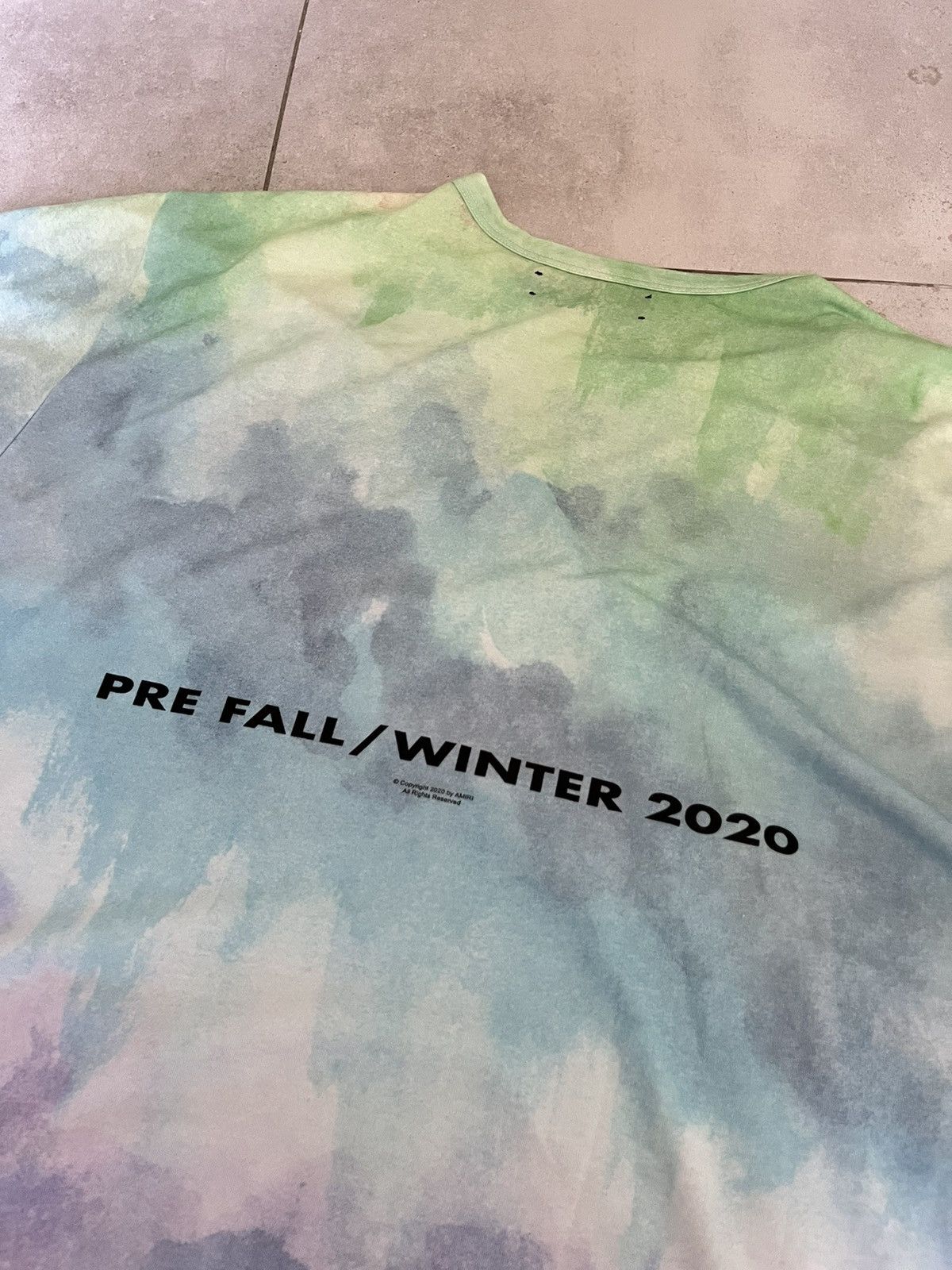 Amiri Amiri tie dye tee Size US XL / EU 56 / 4 - 7 Thumbnail
