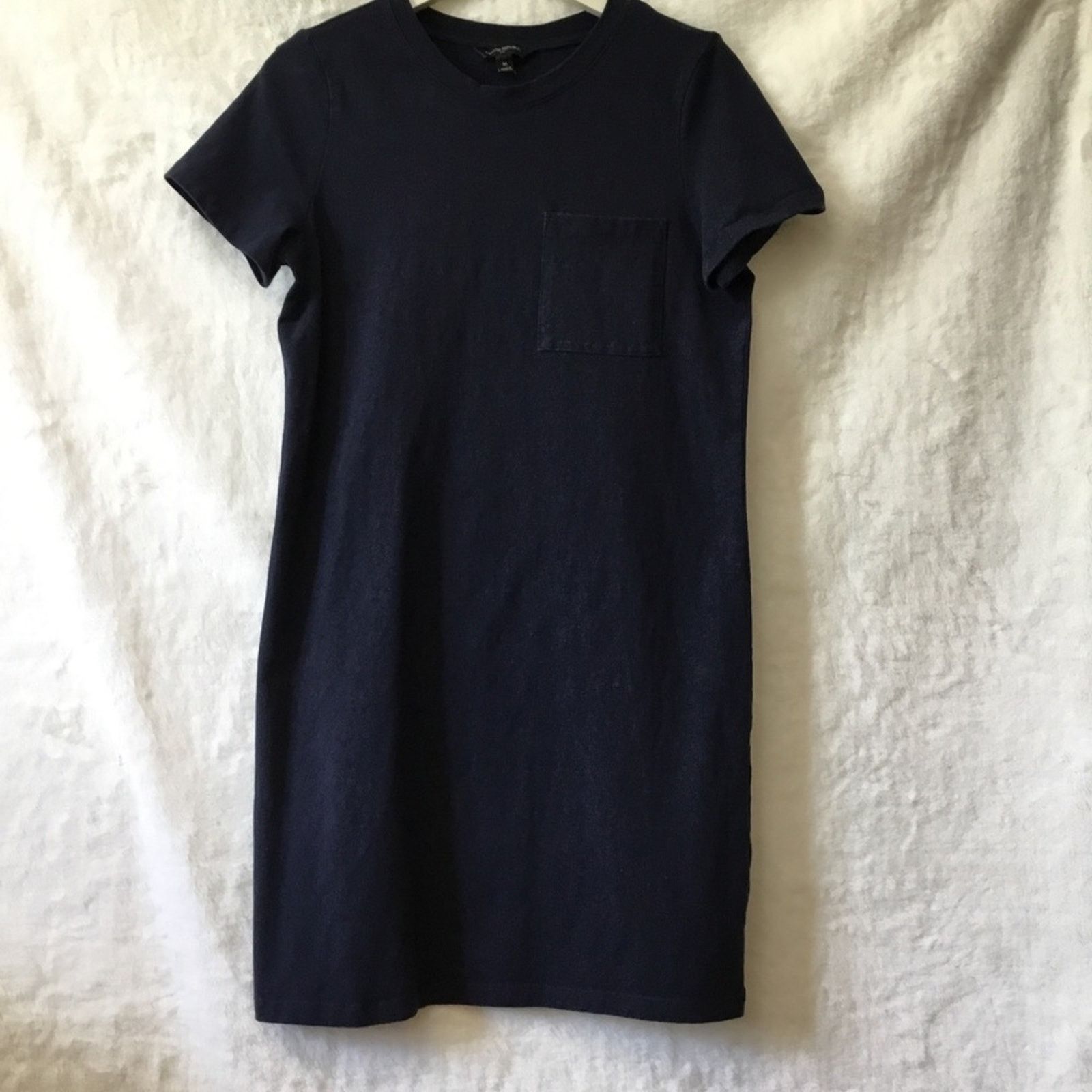 Banana Republic Banana Republic Navy T-Shirt Dress Size M / US 6-8 / IT 42-44 - 2 Thumbnail