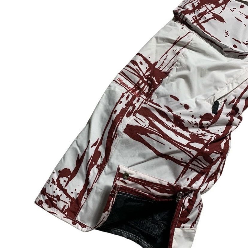 Japanese Brand VOLCOM MULTIPOCKET BONDAGE FLARED PAINTED FRIGID LGB STYLE Size US 32 / EU 48 - 10 Thumbnail