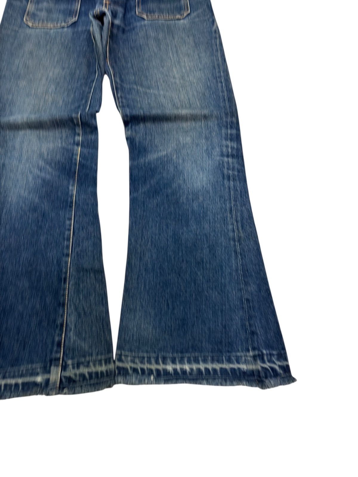 Hysteric Glamour Mc Campbell Release Hem Flare Denim Shorter Inseam Fit Size US 30 / EU 46 - 8 Thumbnail