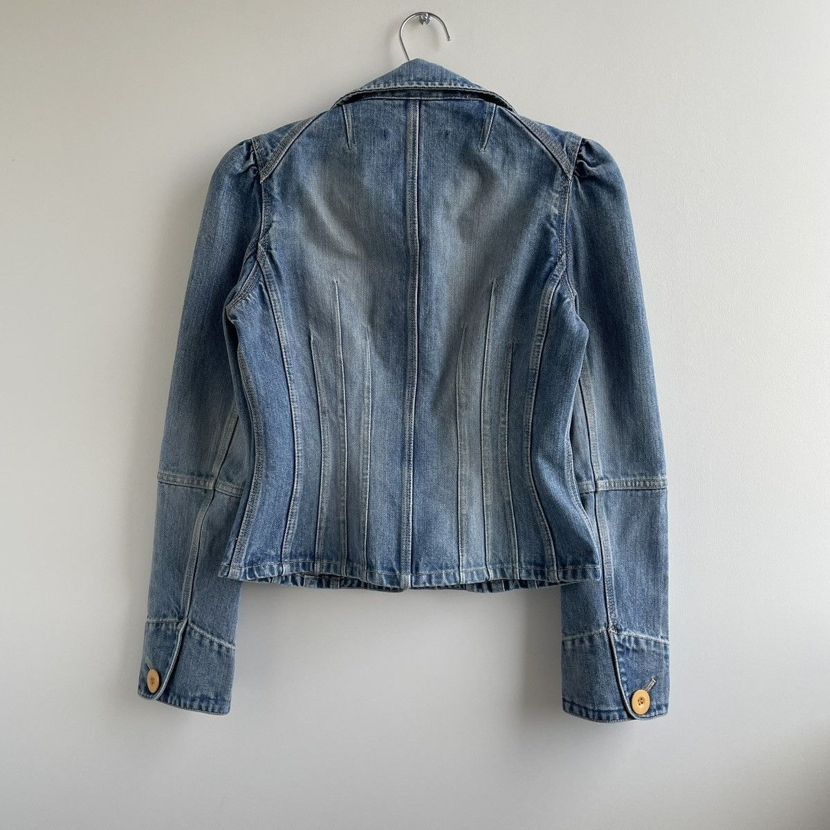 Marc Jacobs Y2K Denim Women's Jacket Size M / US 6-8 / IT 42-44 - 8 Thumbnail