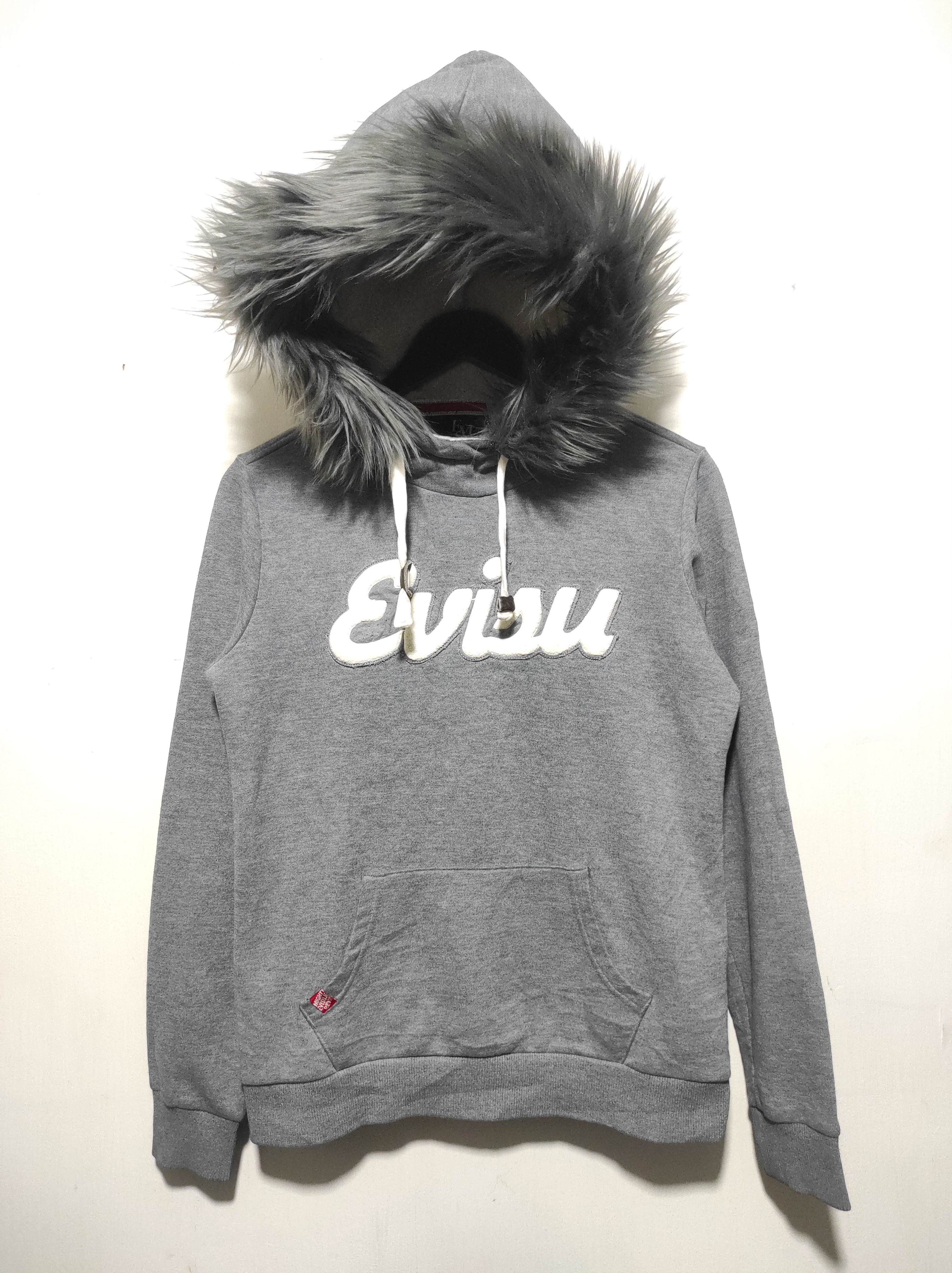 If Six Was Nine Evisu Fur Hoodie IfSixWasNine LGB style Size M / US 6-8 / IT 42-44 - 2 Thumbnail
