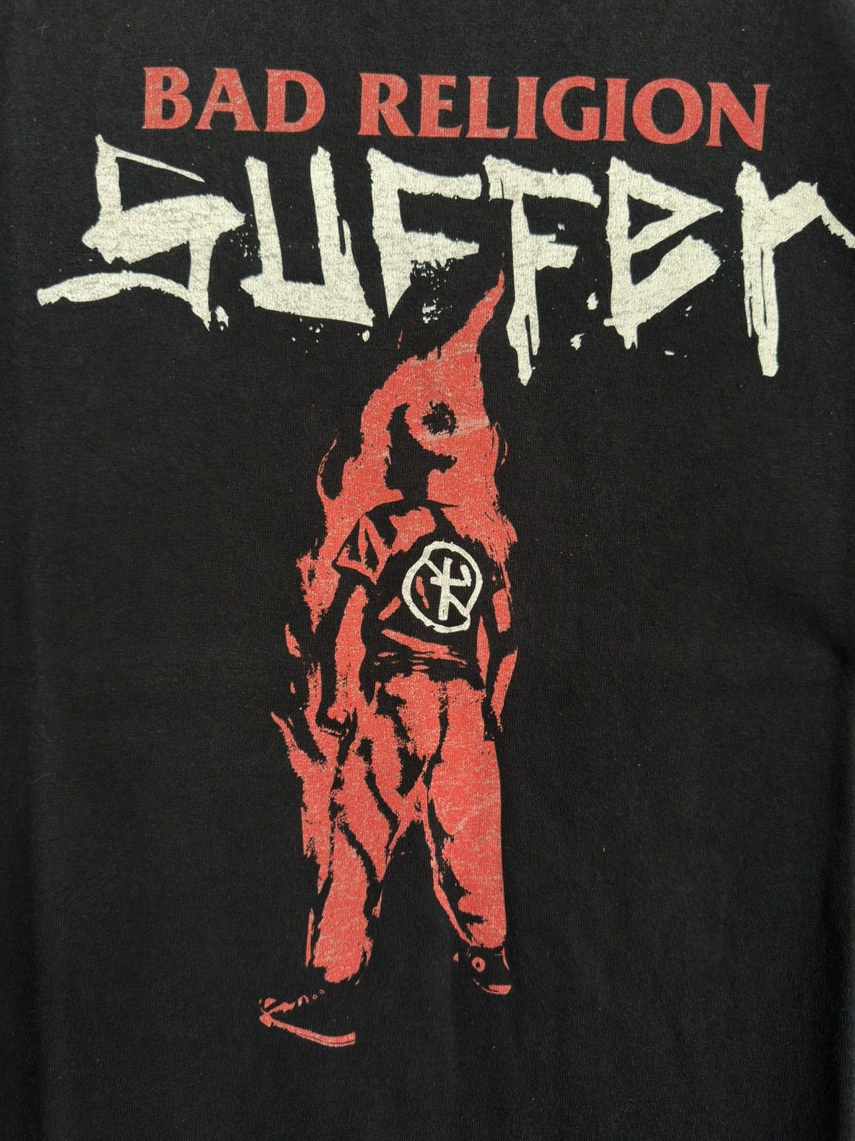 Band Tees Bad Religion Suffer Red Anvil Vintage Shirt Size US L / EU 52-54 / 3 - 2 Thumbnail