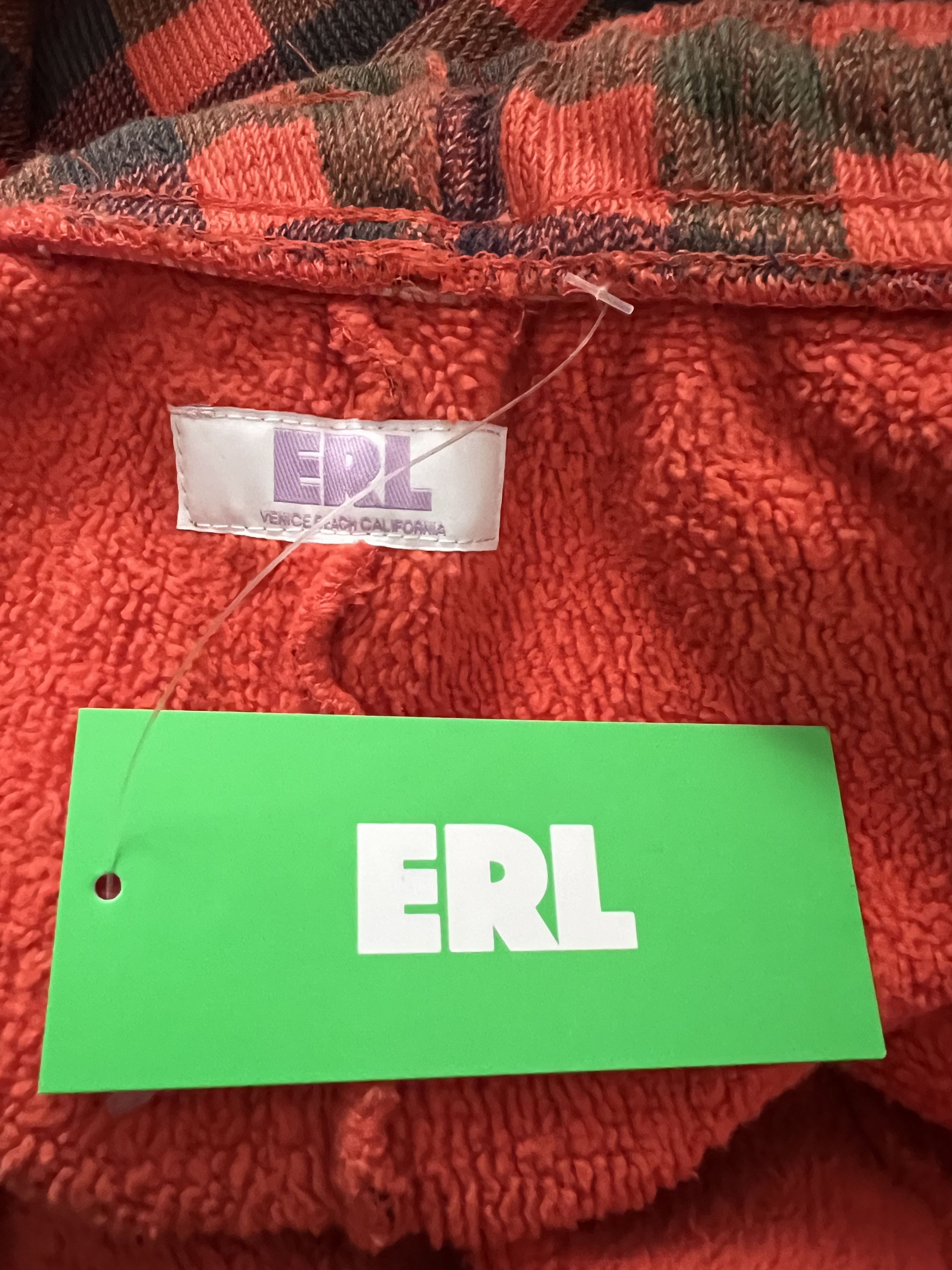 ERL Checked Fleece-Cotton Trousers Size US 32 / EU 48 - 10 Thumbnail