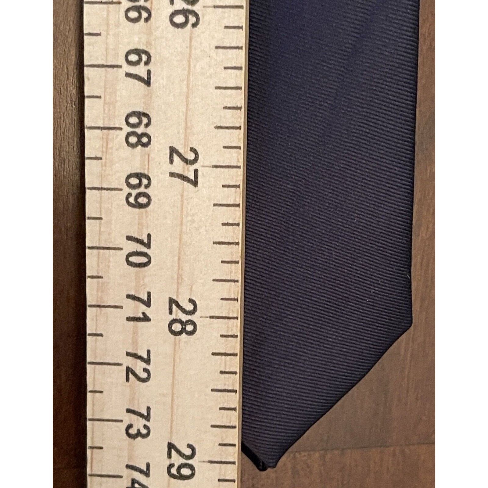 Express Express Blue 100% Polyester Men’s Neck Tie Made In China Size ONE SIZE - 5 Thumbnail