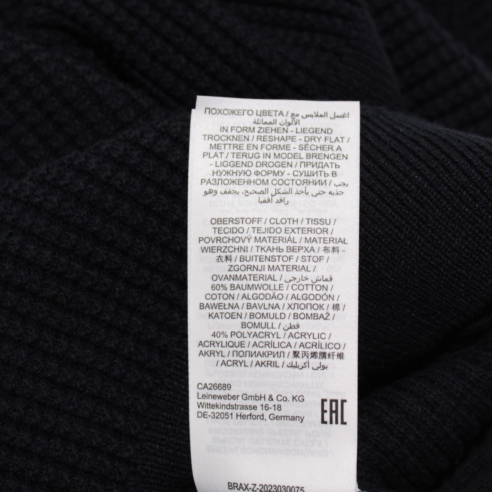 BRAX BRAX Sweater Size US L in Blue Size US L / EU 52-54 / 3 - 9 Thumbnail