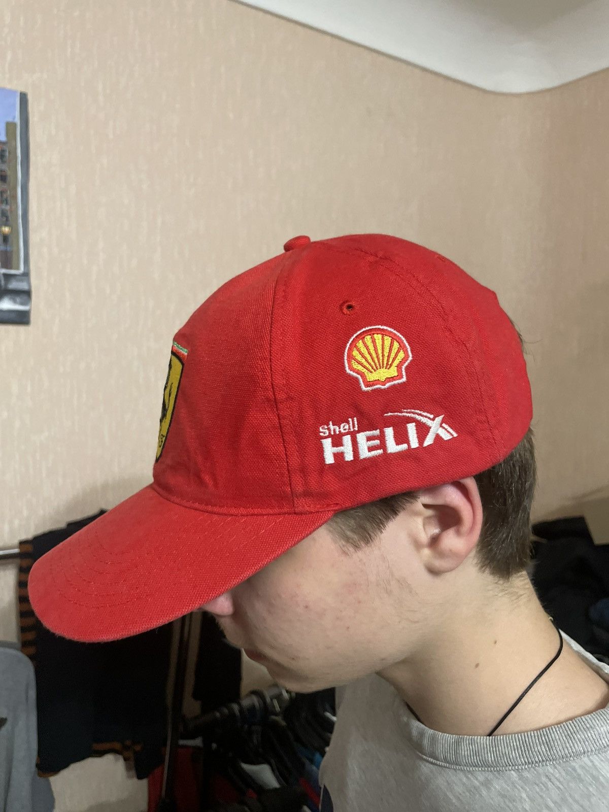 Ferrari × Formula 1 Vintage Ferrari 2002 Racing Cap Size ONE SIZE - 3 Thumbnail