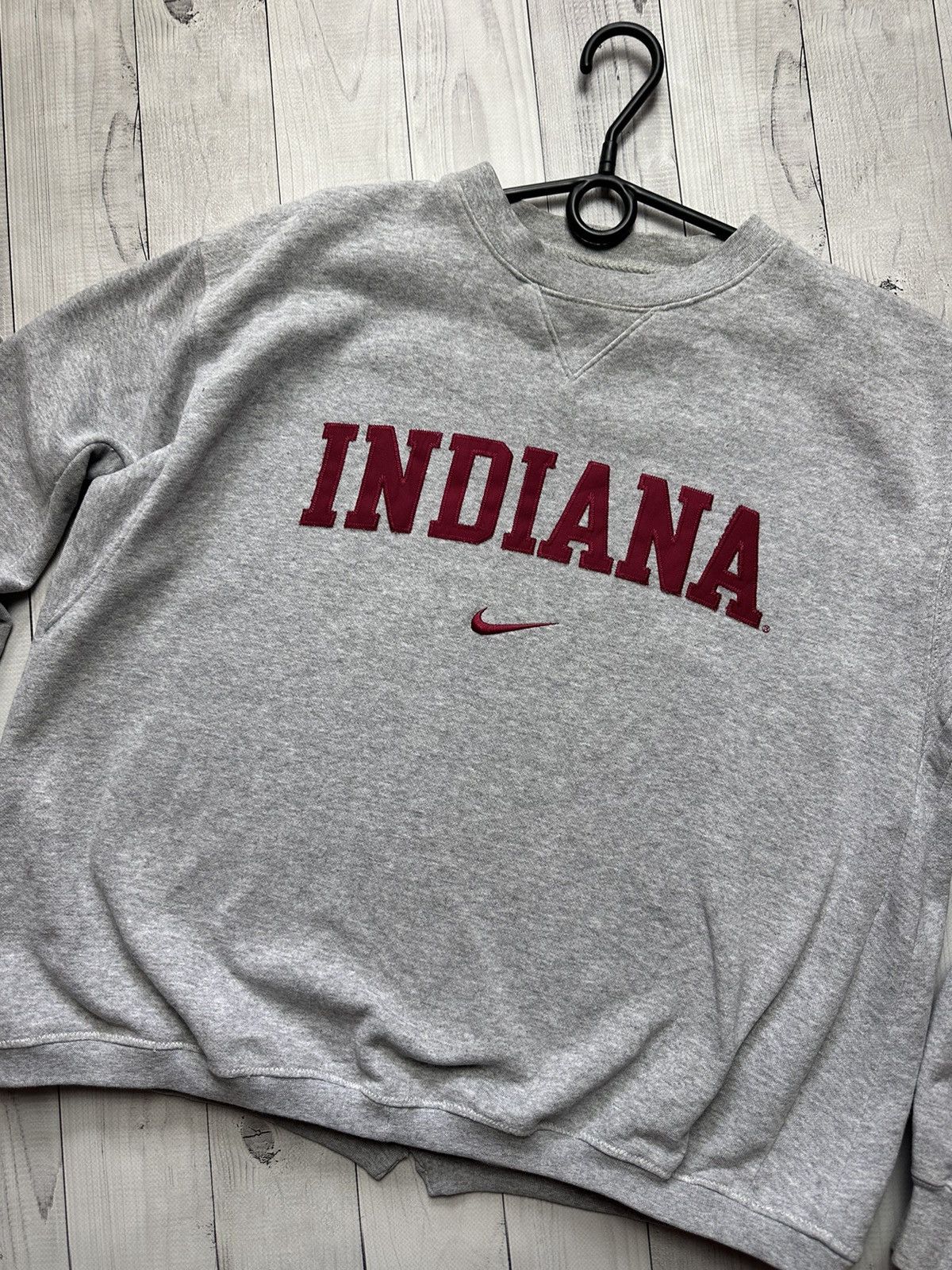 Nike × Vintage Vintage Nike Indiana sweatshirt logo size Women’s M/L Size L / US 10 / IT 46 - 2 Thumbnail