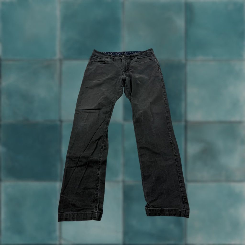 Prana prAna Jeans Mens 33x32 Charcoal Gray Slim Fit Stretch Organic Cotton Twill Size US 33 - 1 Thumbnail