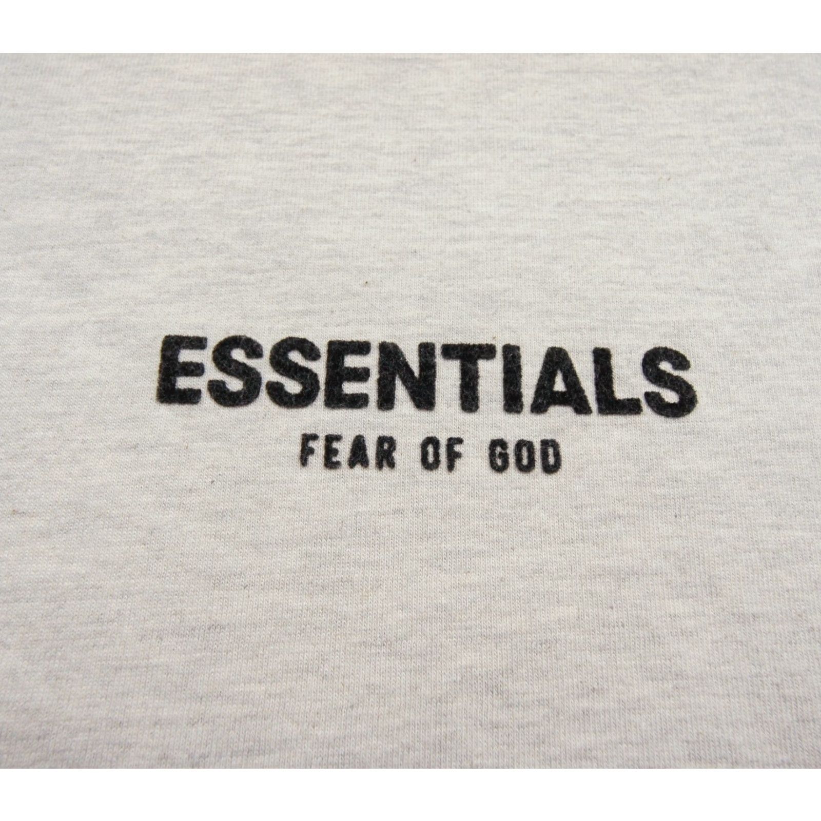 Fear of God Fear of God Essentials Shirt Mens Medium Gray Oversized Long Sleeve Mock Neck Size US M / EU 48-50 / 2 - 6 Thumbnail