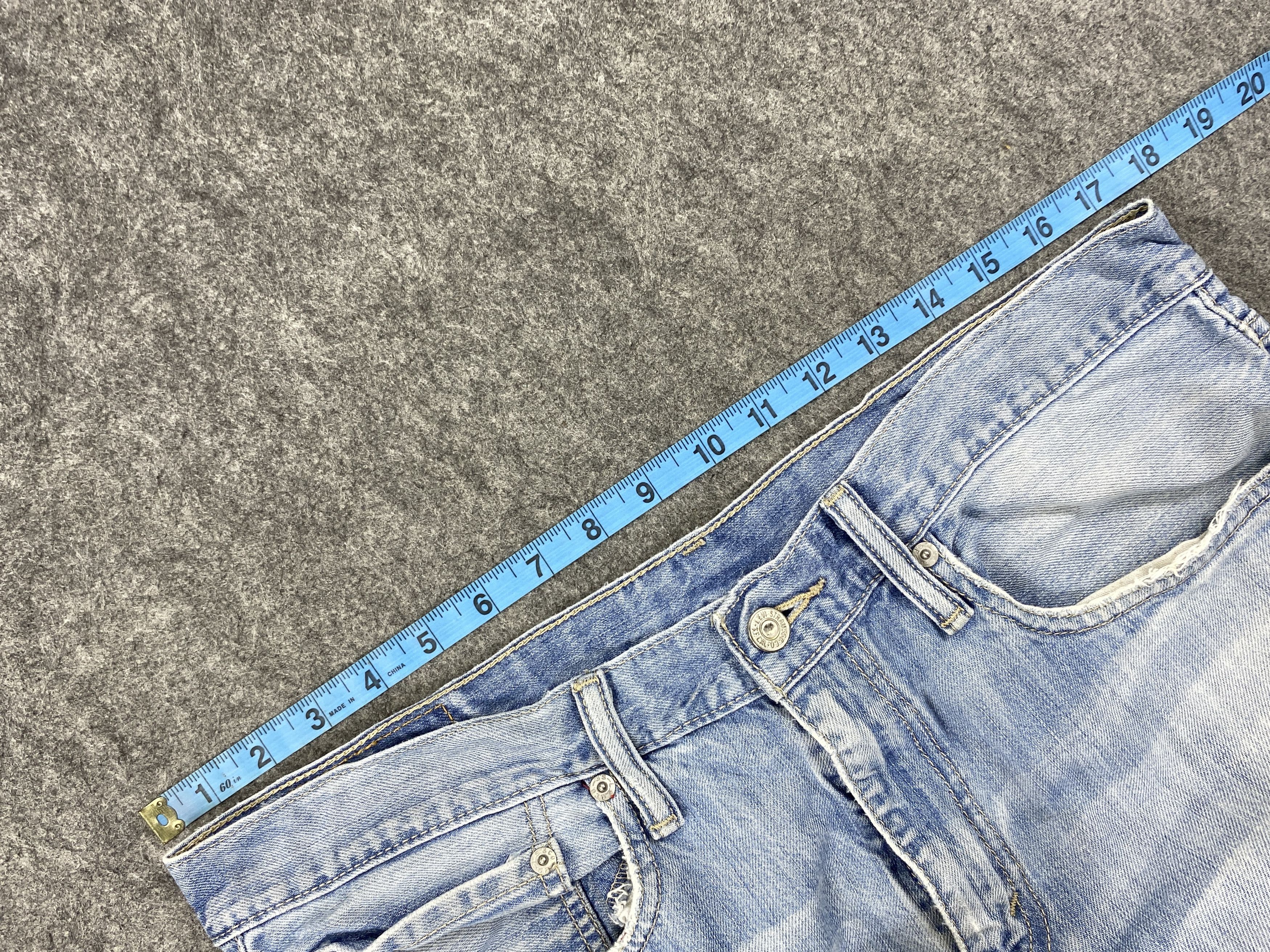 Levi's Light Blue Wash Vintage Levi's 511 35x31.5 Denim -JN1467 Size US 35 - 5 Thumbnail