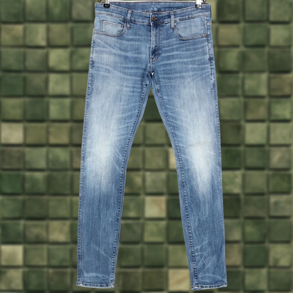 G-Star G-STAR 3301 DECONSTRUCTED SKINNY Stretch Jeans Men Size W33 L34 DZ8144 Jeans Size US 33 - 1 Thumbnail