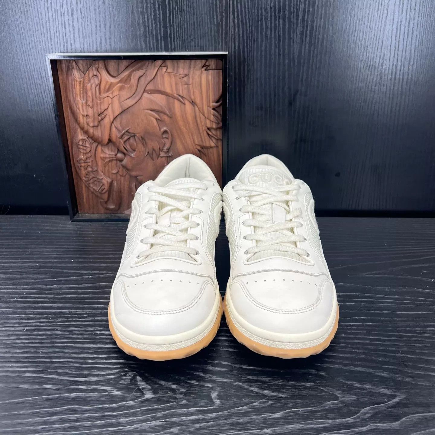 Gucci Gucci Mac80 Cream 40.5/6.5 New Original Box Size US 7.5 / EU 40-41 - 4 Thumbnail
