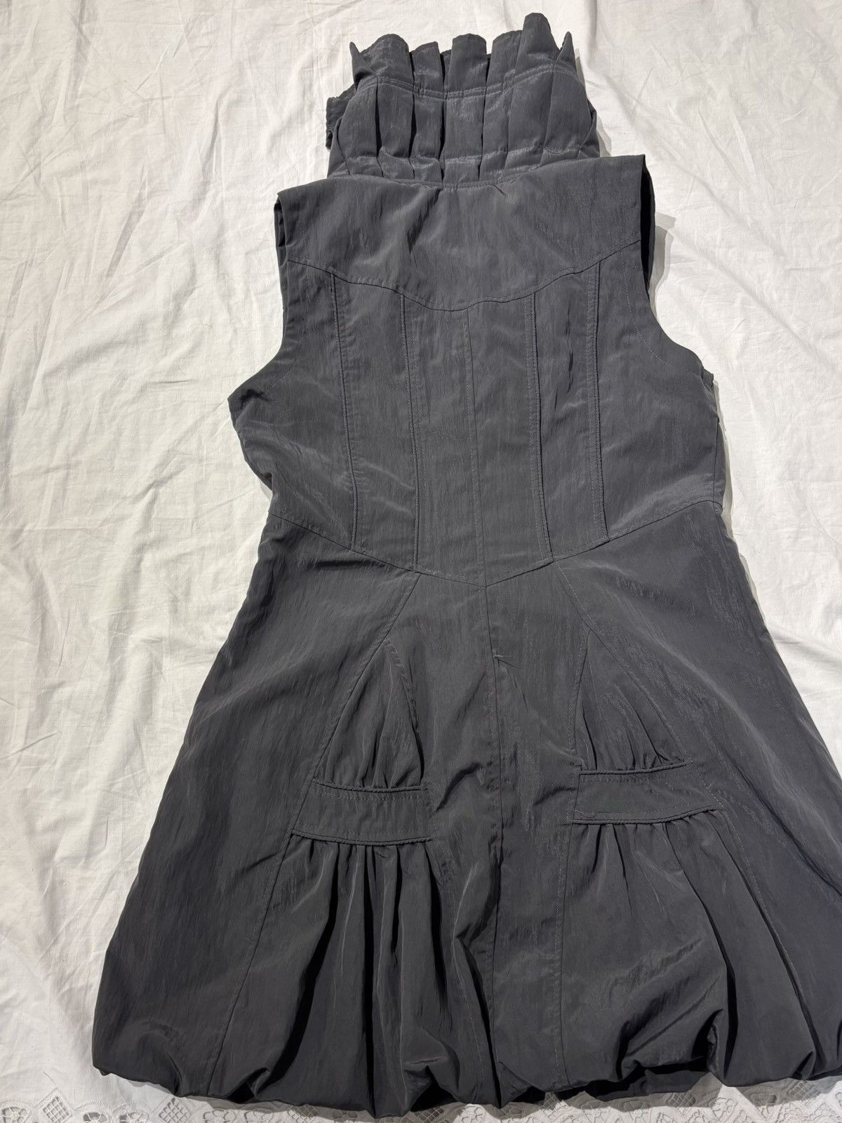 Vintage Vintage adjustable military double zip dress Size S / US 4 / IT 40 - 6 Thumbnail