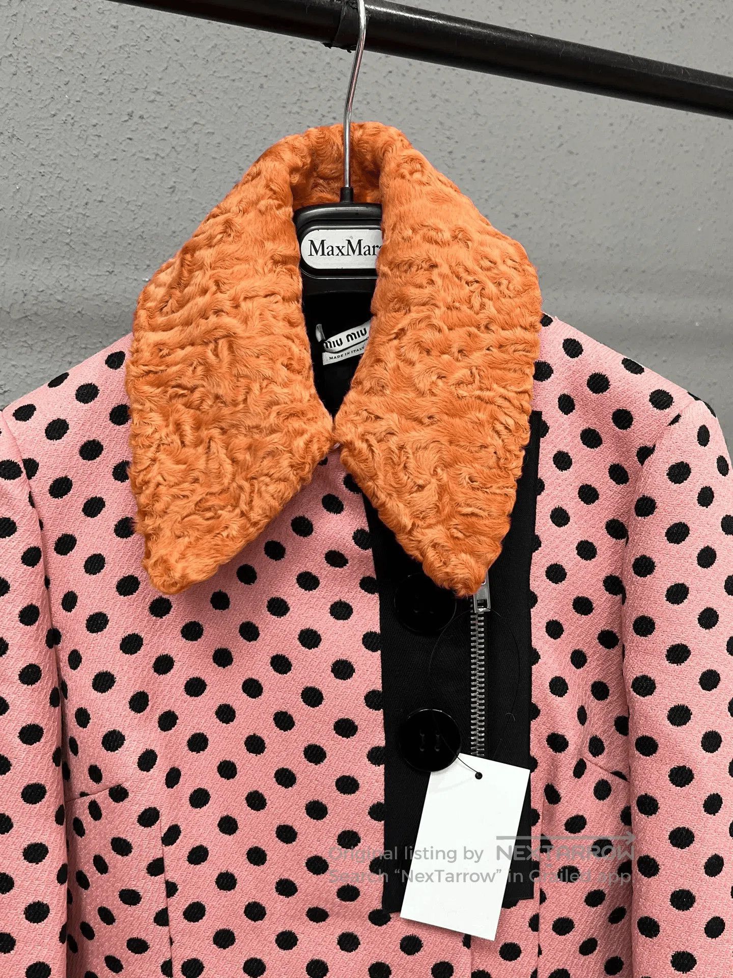 Miu Miu Miumiu Polka Dot Coat. Size S / US 4 / IT 40 - 3 Thumbnail