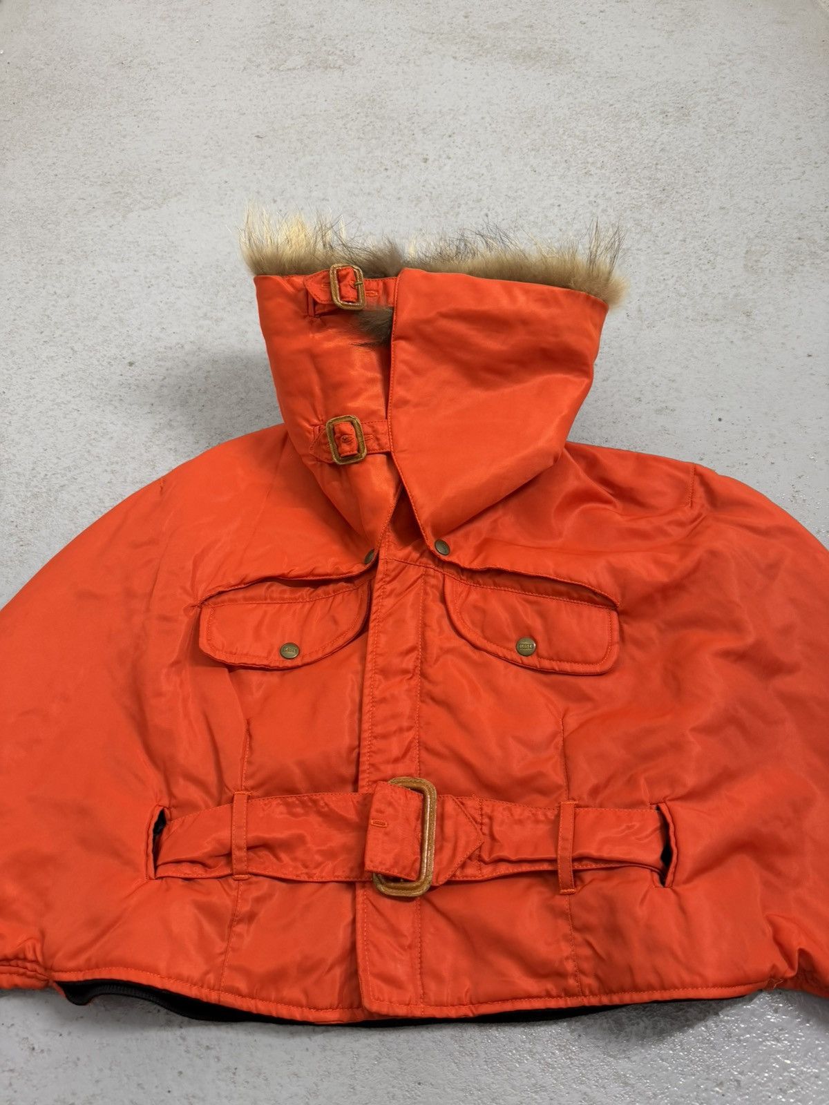 CLOSED × Marithe + Francois Girbaud 80s Marithe Francouis Girbaud For Closed Fur Jacket Size M / US 6-8 / IT 42-44 - 8 Thumbnail