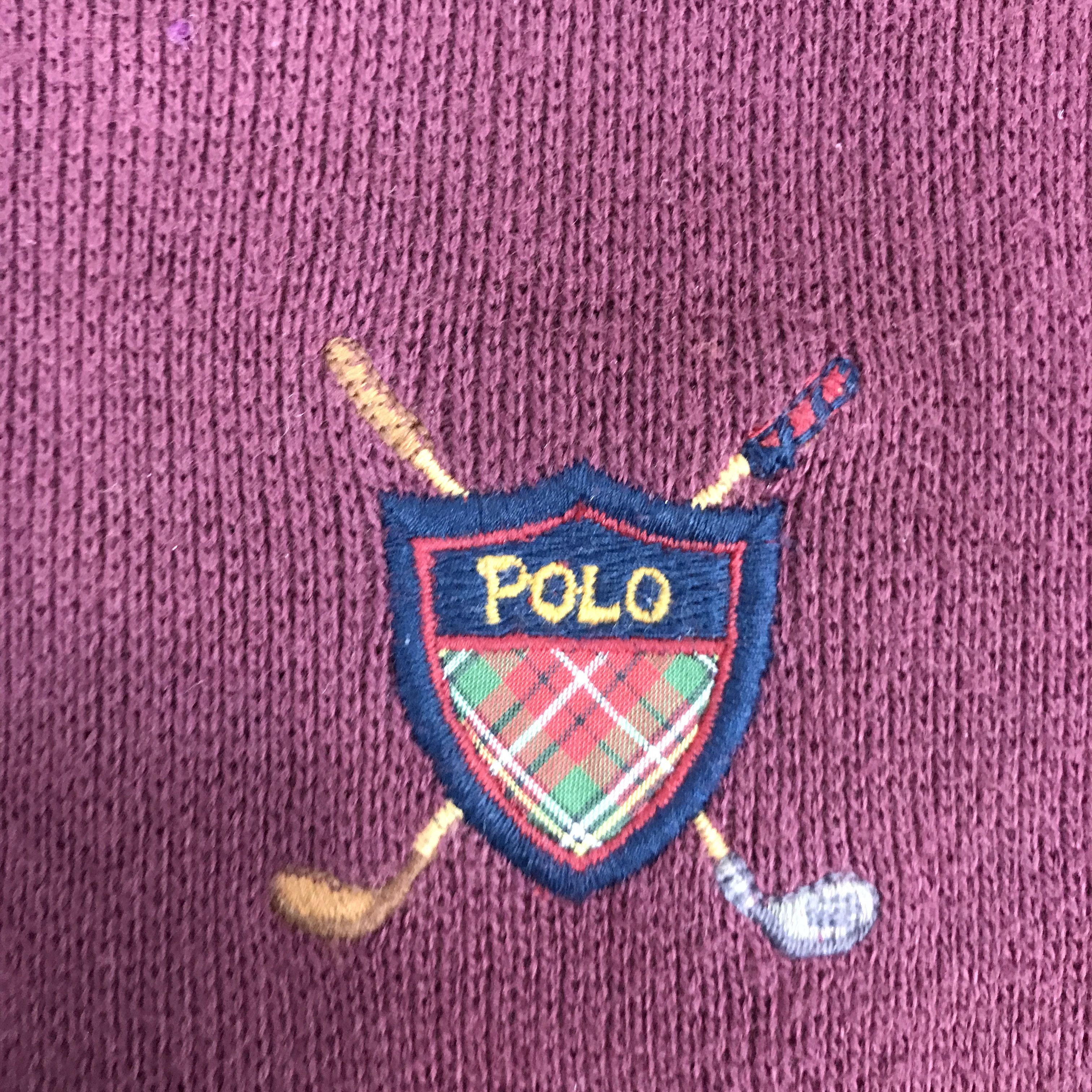 Polo Ralph Lauren VTG POLO GOLF RALPH LAUREN KNITWEAR JACKET Size US M / EU 48-50 / 2 - 9 Thumbnail