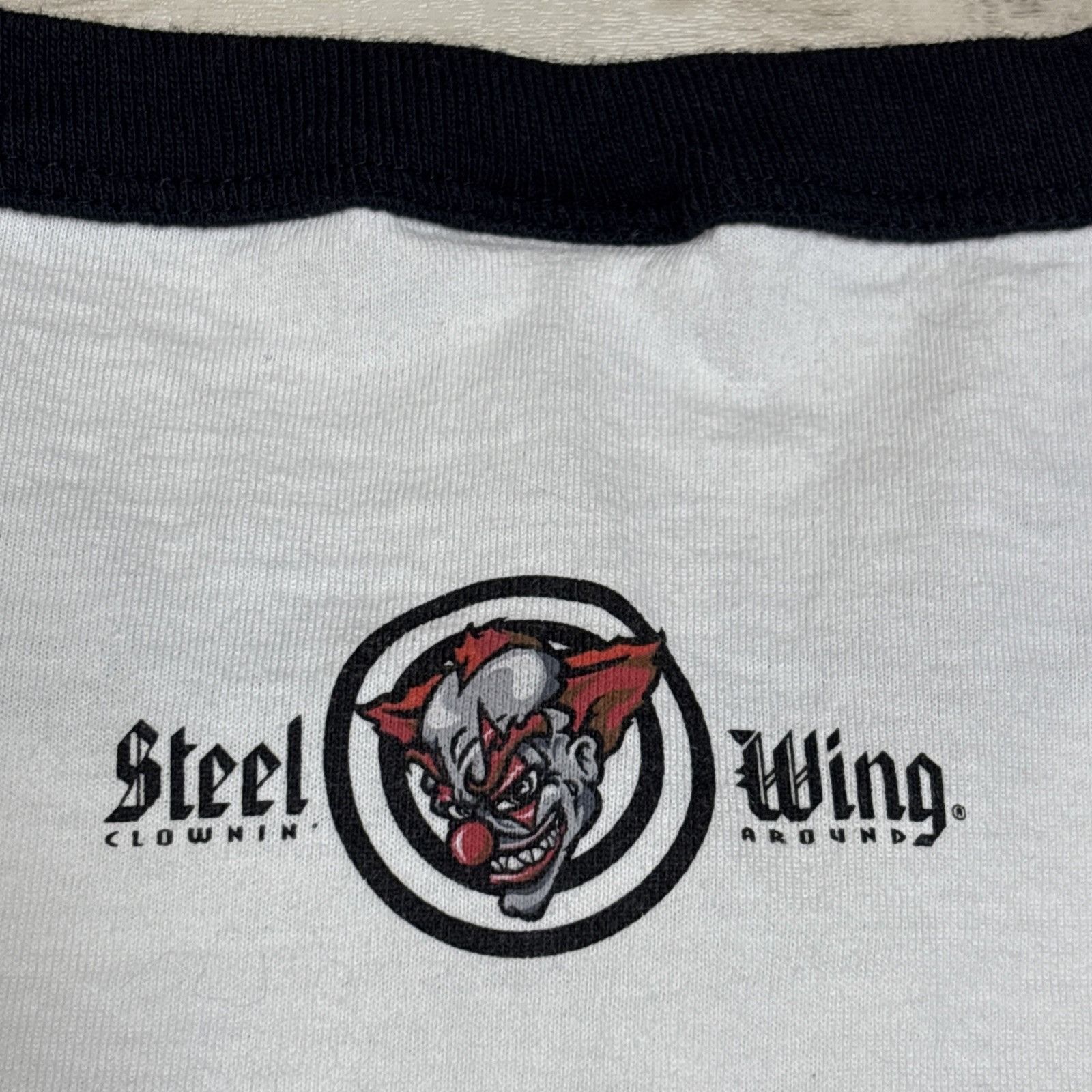 Other Vintage Single Stitch Ringer Shirt Mens L Clown Target Steel Size US L / EU 52-54 / 3 - 11 Thumbnail