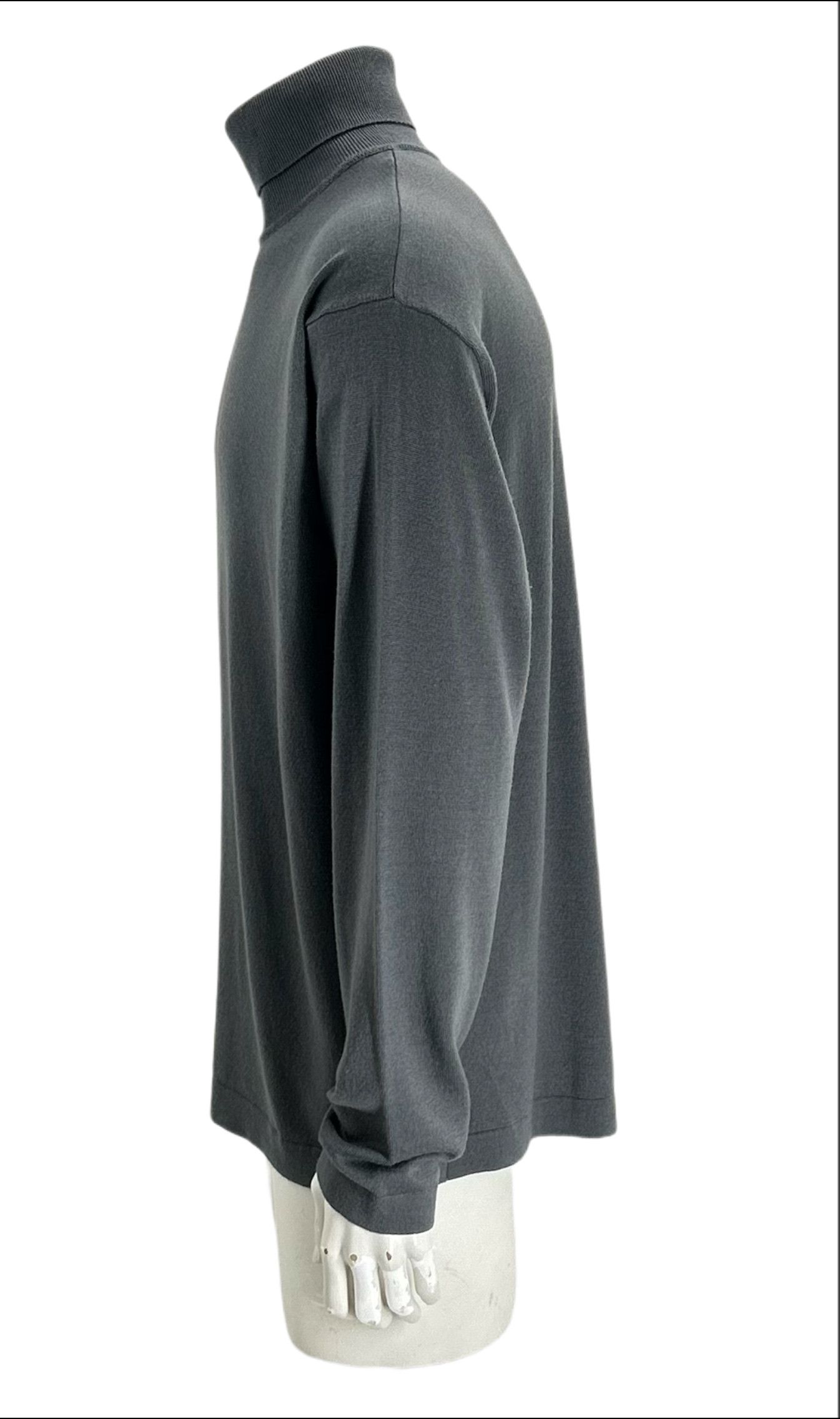 C.P. Company CP Company Grey Wool/Silk Roll Neck Knitwear SIZE 6 Size US XXL / EU 58 / 5 - 2 Thumbnail