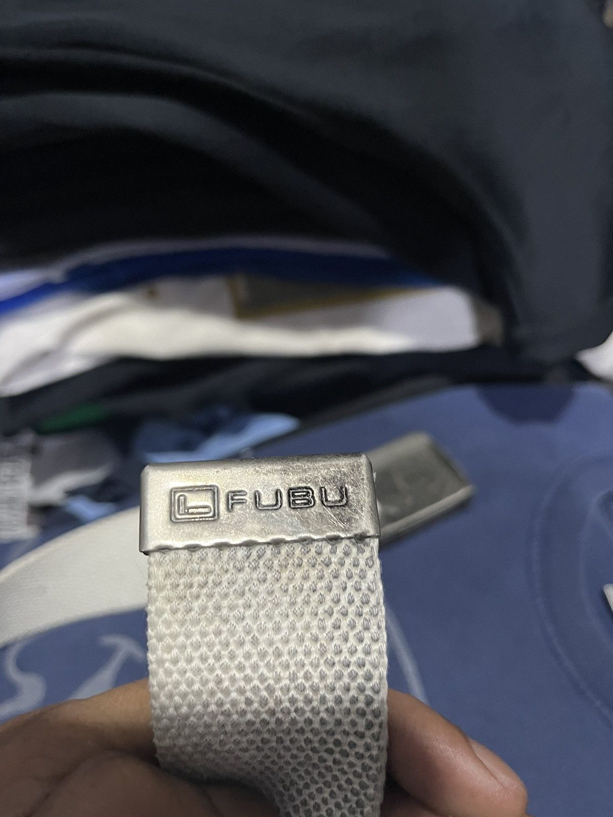 Fubu FUBU Jeans Webbing Belt Logo 90s Size ONE SIZE - 3 Thumbnail