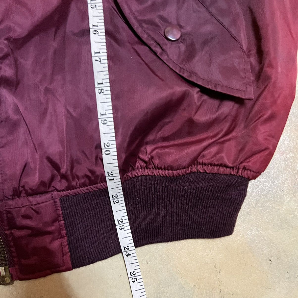 Japanese Brand Vintage Bomber Jacket Flight Jacket Sun Faded Distressed Size US XL / EU 56 / 4 - 9 Thumbnail