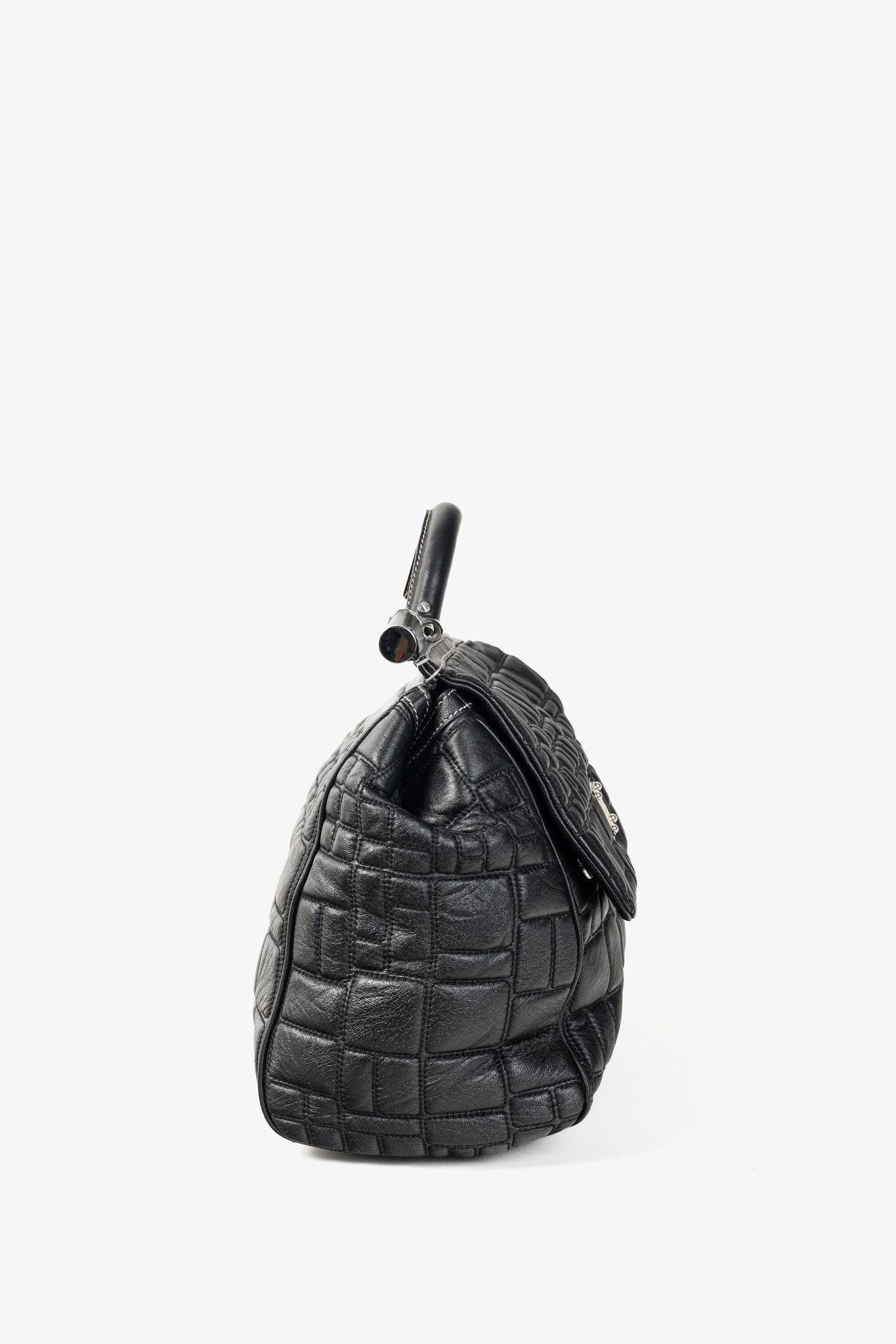 Dolce & Gabbana Dolce & Gabbana Miss Sicily Quilted-Leather Shoulder Bag Size ONE SIZE - 3 Thumbnail