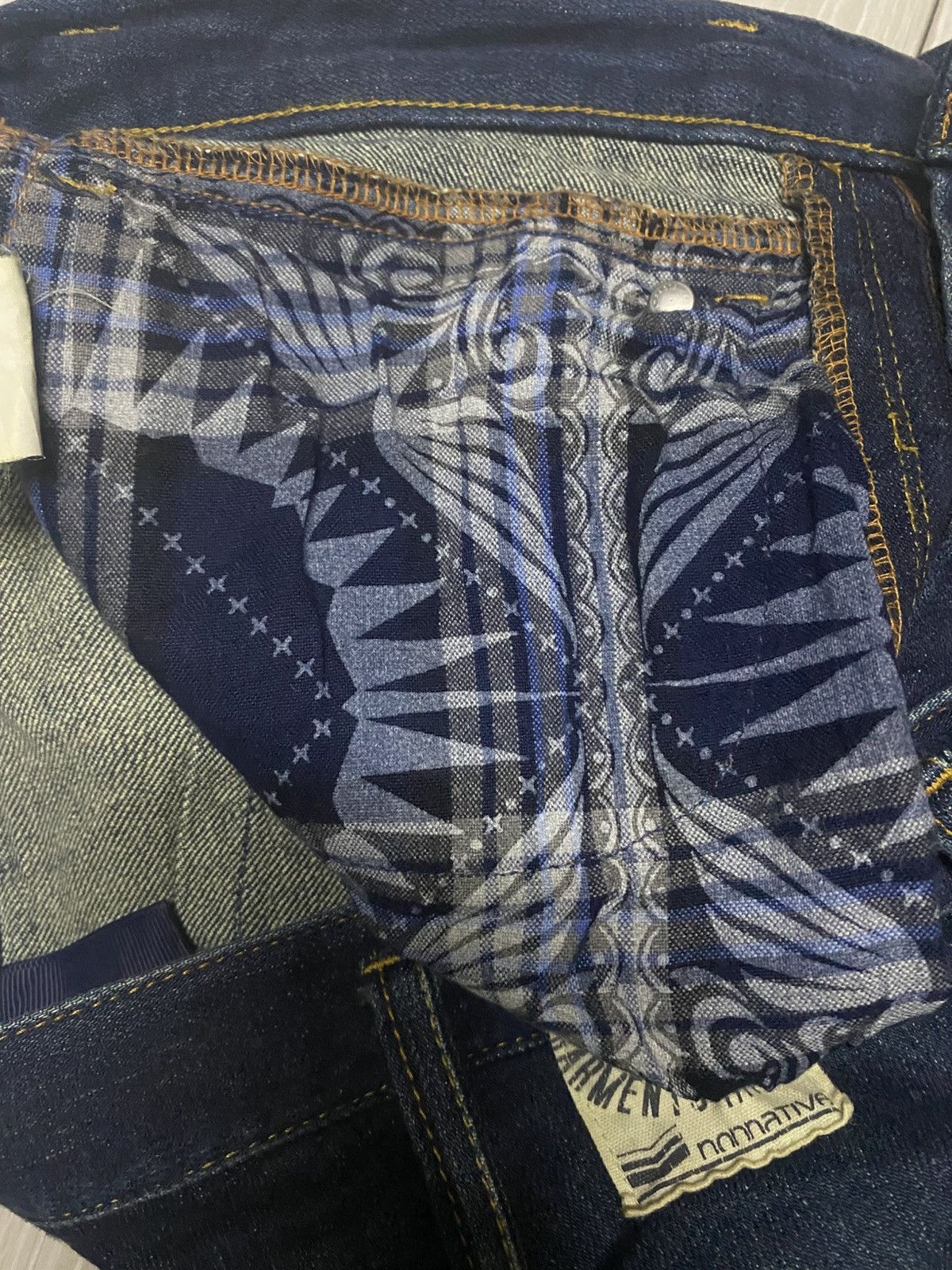 Nonnative × Undercover Vintage Nonative Durable Garment High Rised Skinny Jeans Size US 32 / EU 48 - 11 Thumbnail
