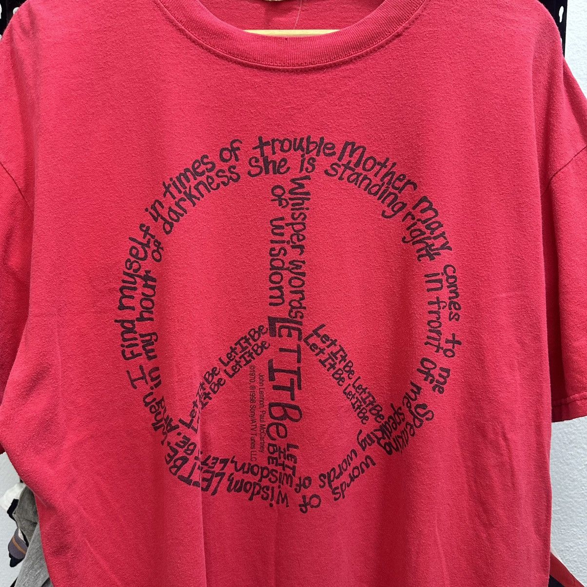 Anvil × Band Tees × Vintage Rare The Beatles Let It Be Tees Size US XL / EU 56 / 4 - 2 Thumbnail