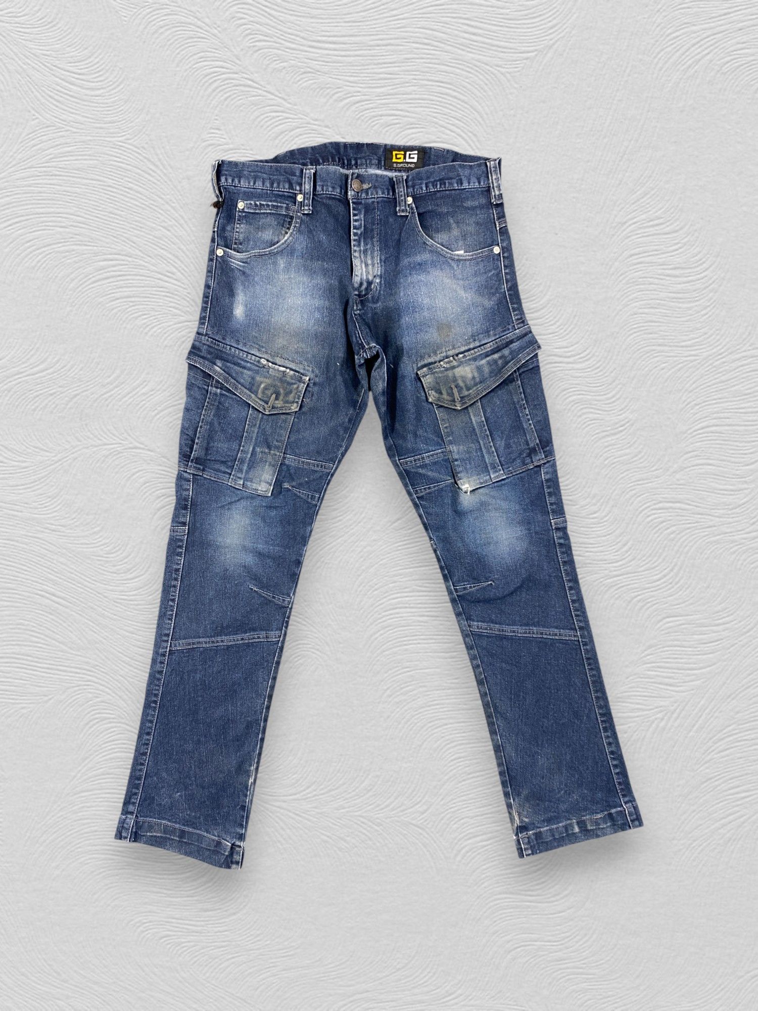 If Six Was Nine Vintage Surplus Japanese Brand Flare Cargo Pants - CP295 Size US 31 - 1 Thumbnail