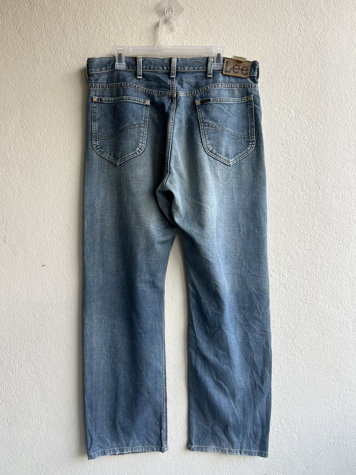 Lee Vintage 90s Lee Riders Side Tag Fade Denim Selvedge Jeans Size US 34 / EU 50 - 1 Thumbnail