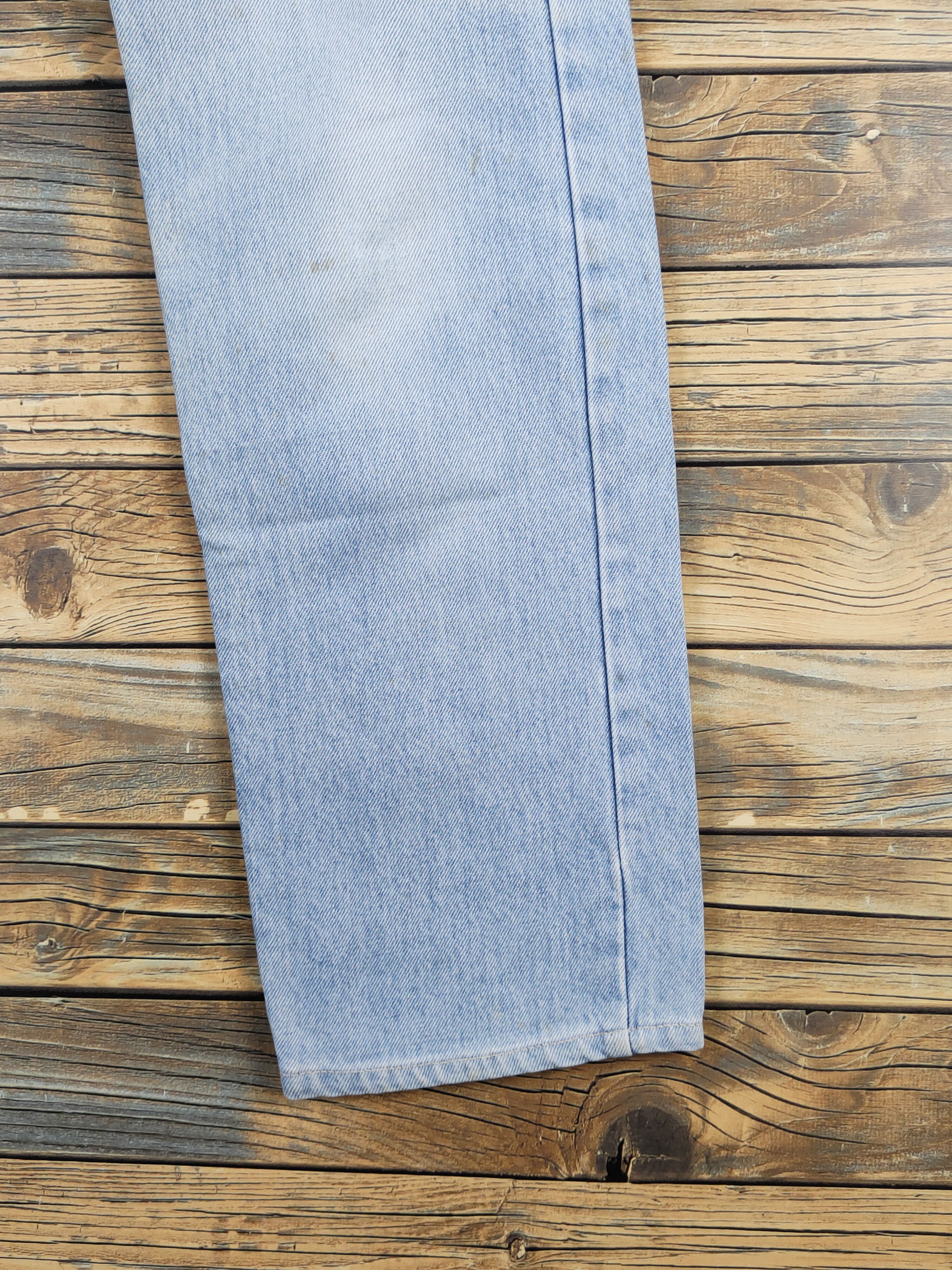 Big John Big John Blue Distressed Ripped Jeans #W1301 Size US 31 - 7 Thumbnail