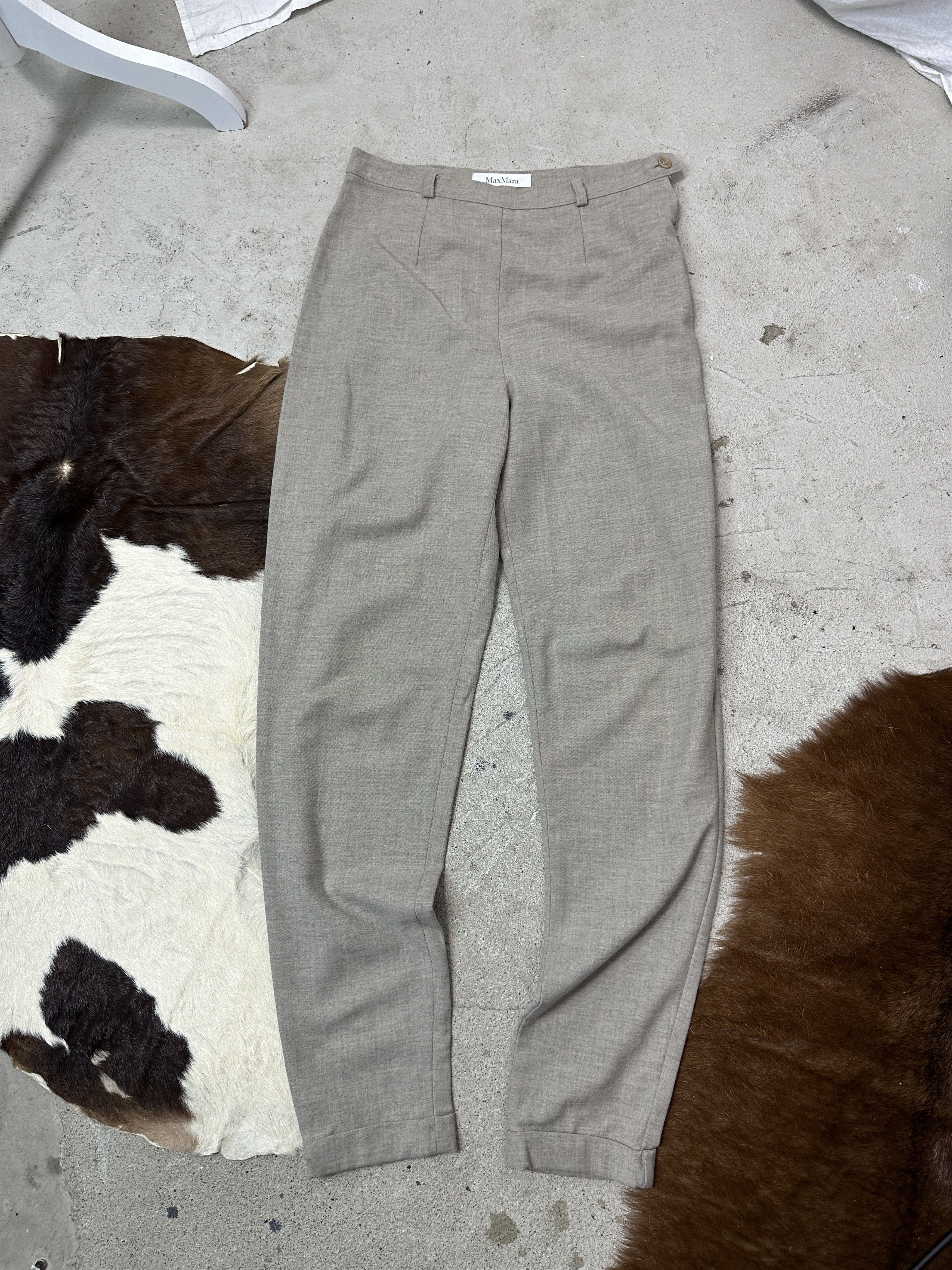 Max Mara Vintage Classy Office Siren Max Mara Pants Y2K Size 27" / US 4 / IT 40 - 5 Thumbnail