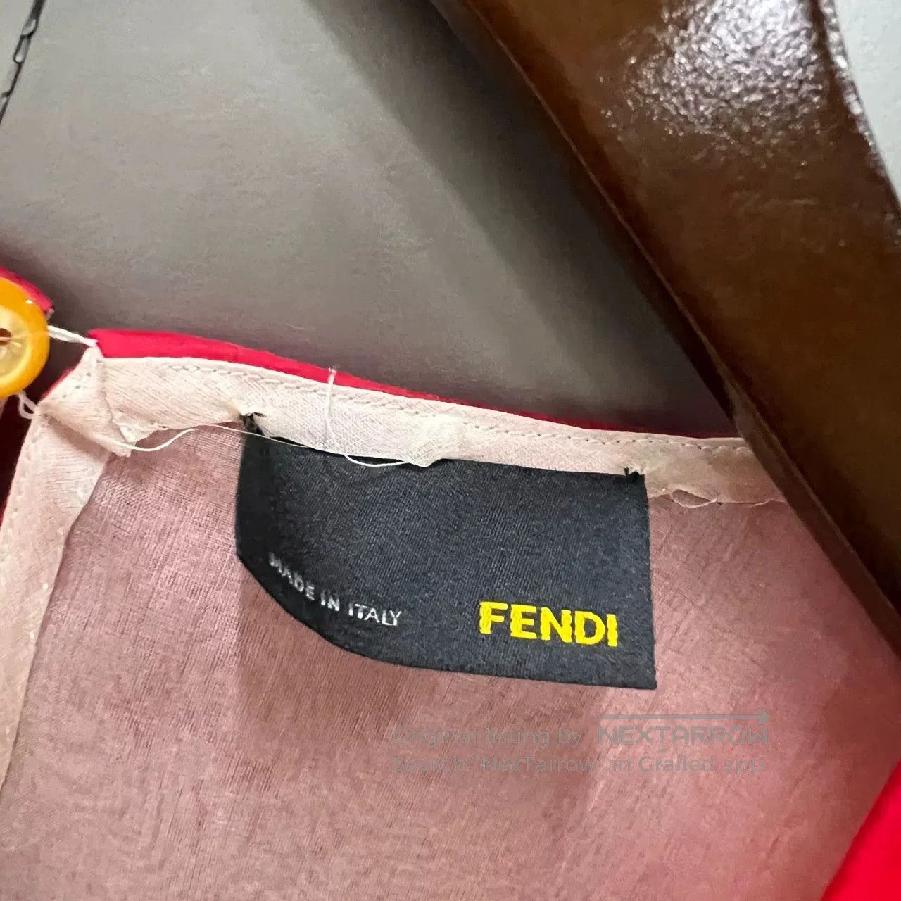 Fendi Fendi Colorblock Silk Sleeveless Blouse. Size S / US 4 / IT 40 - 4 Thumbnail